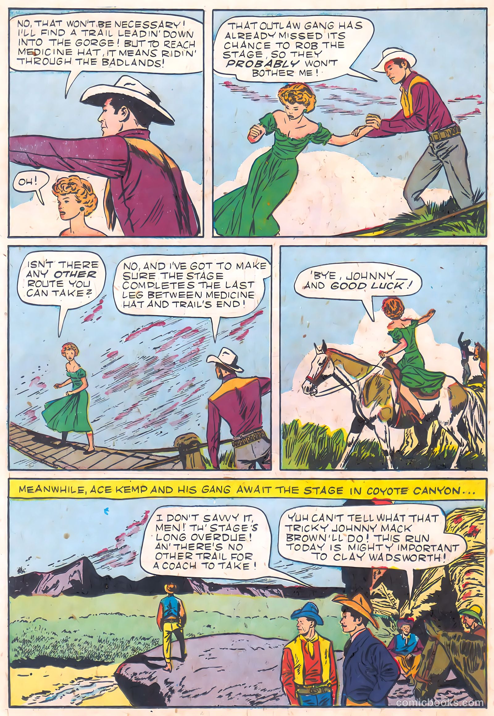 Johnny Mack Brown #5 — page 22 of 36