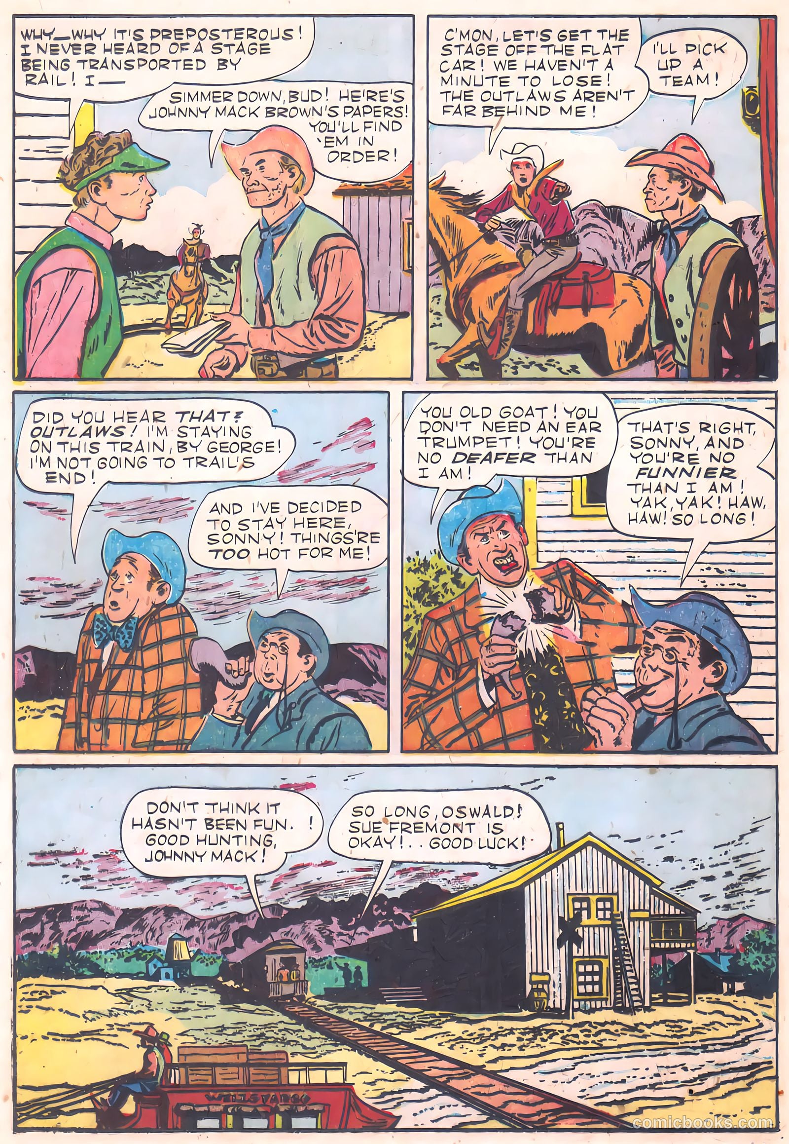 Johnny Mack Brown #5 — page 24 of 36