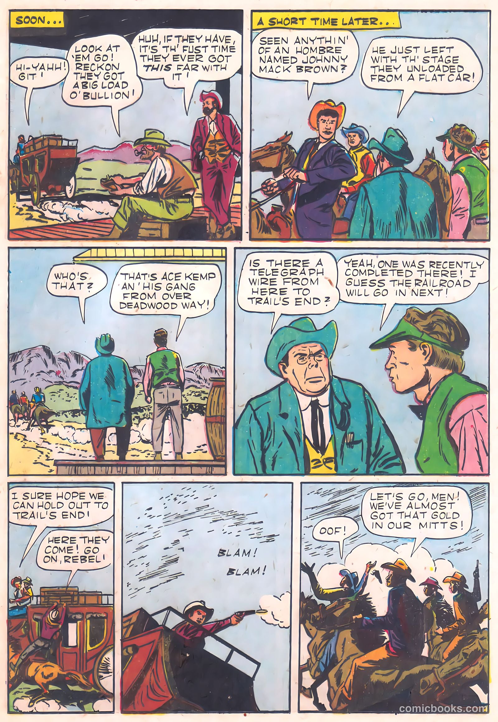 Johnny Mack Brown #5 — page 25 of 36