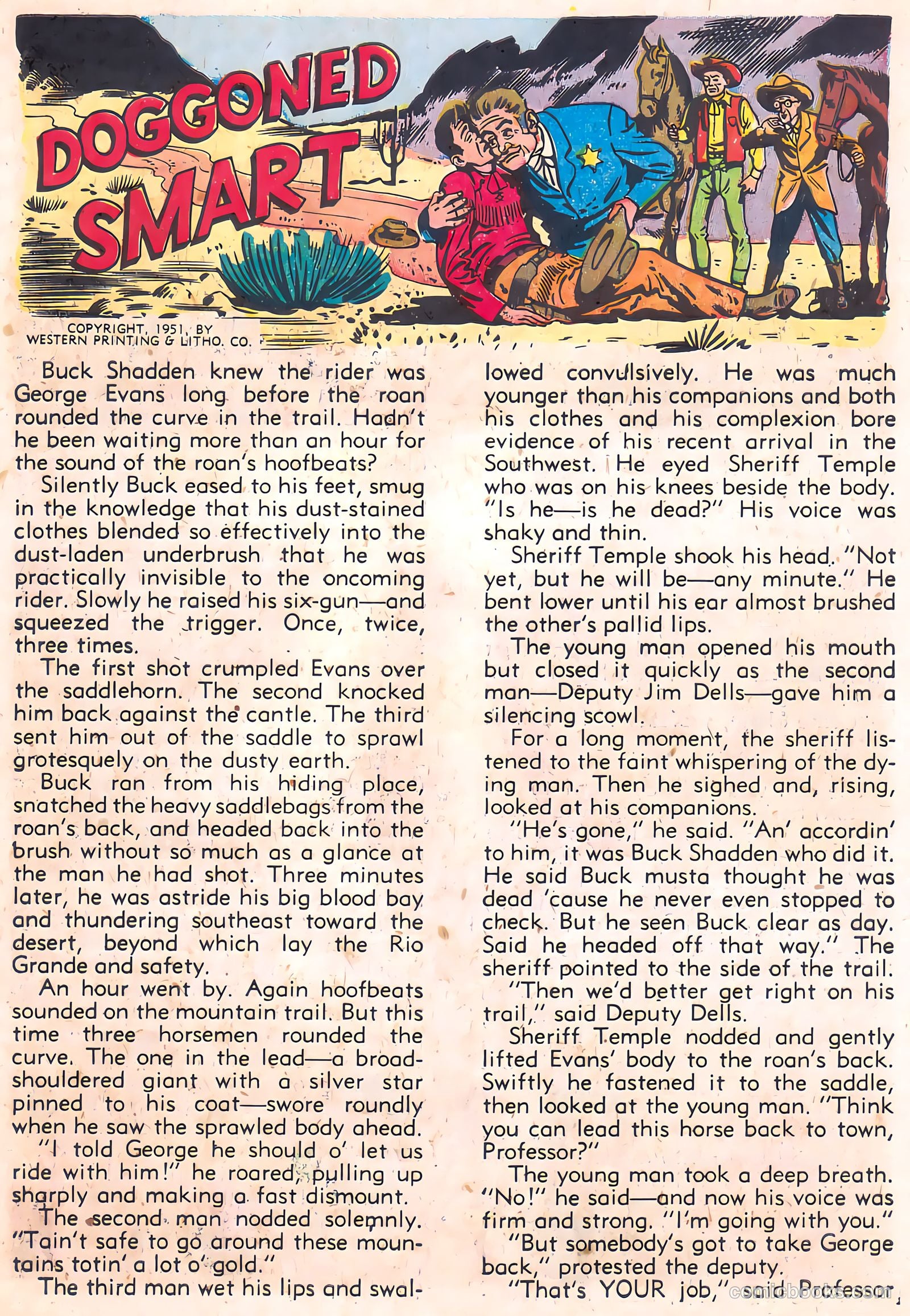 Johnny Mack Brown #5 — page 27 of 36