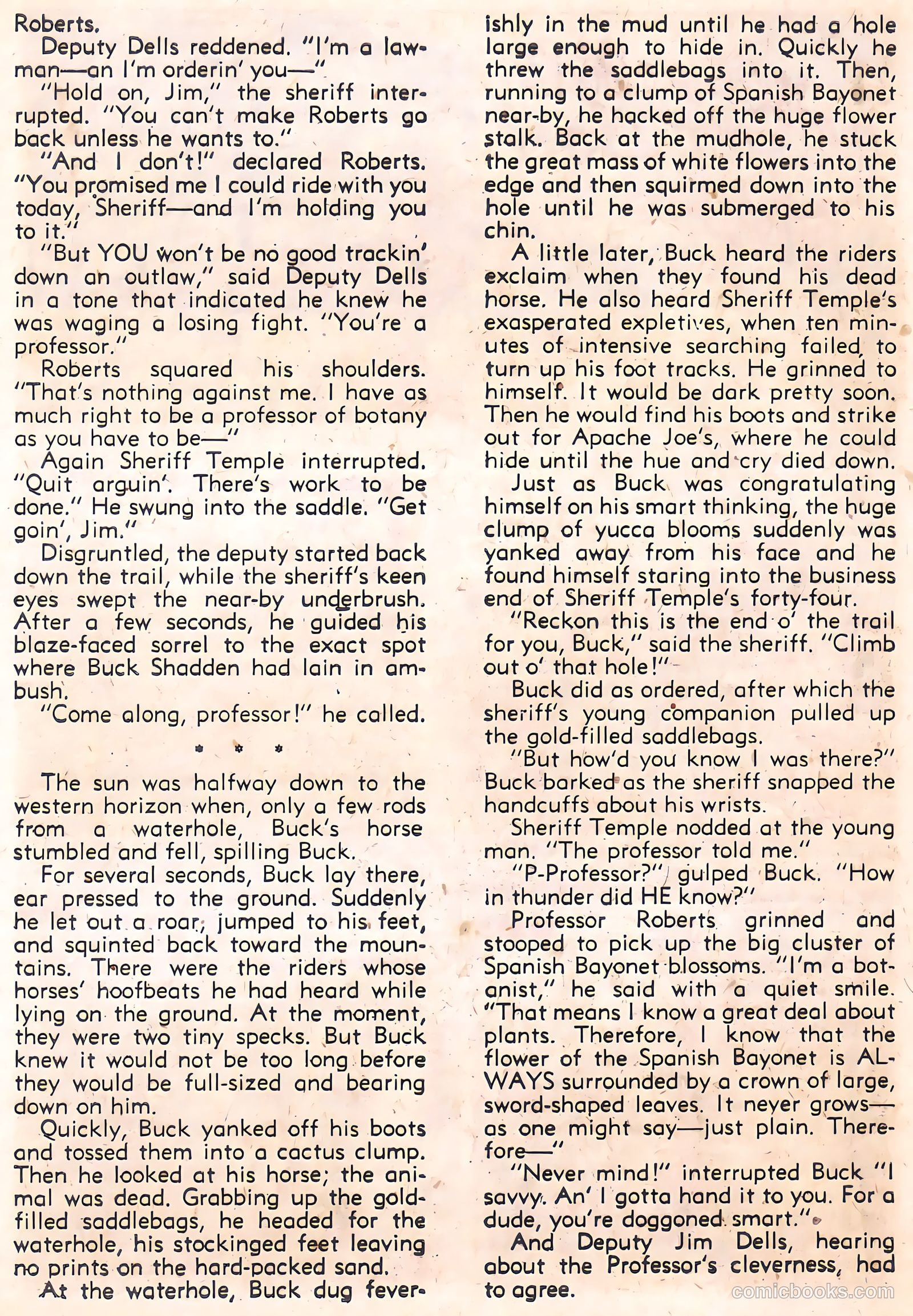Johnny Mack Brown #5 — page 28 of 36