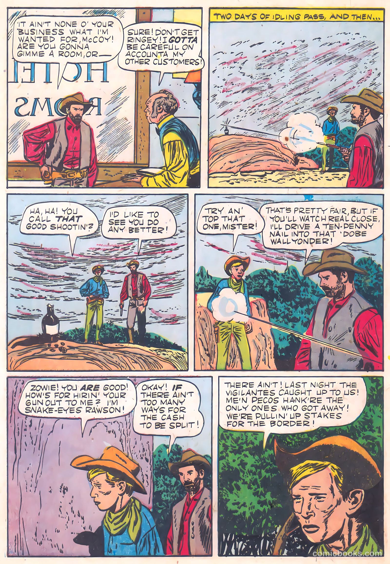 Johnny Mack Brown #5 — page 32 of 36