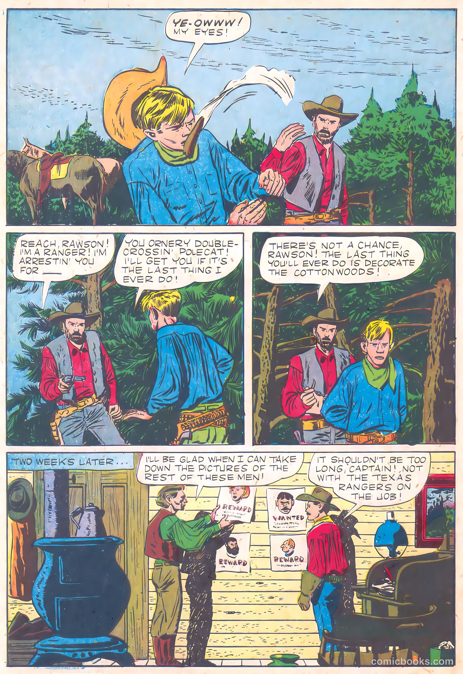 Johnny Mack Brown #5 — page 34 of 36