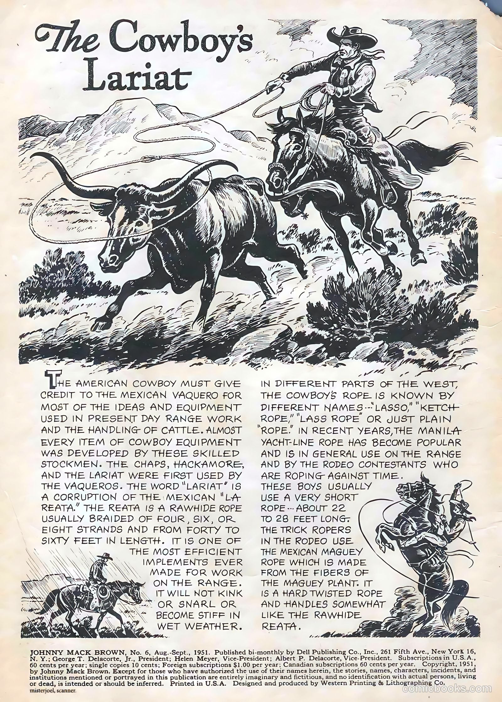 Johnny Mack Brown #6 — page 2 of 36