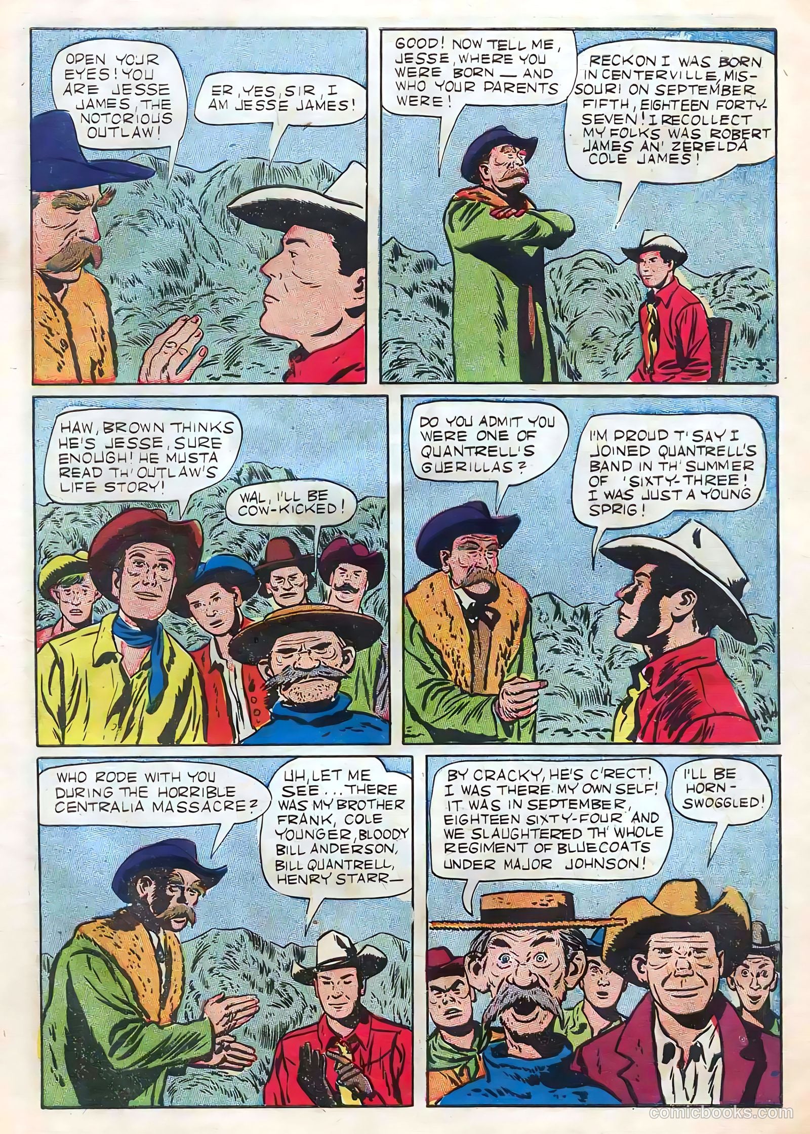 Johnny Mack Brown #6 — page 7 of 36