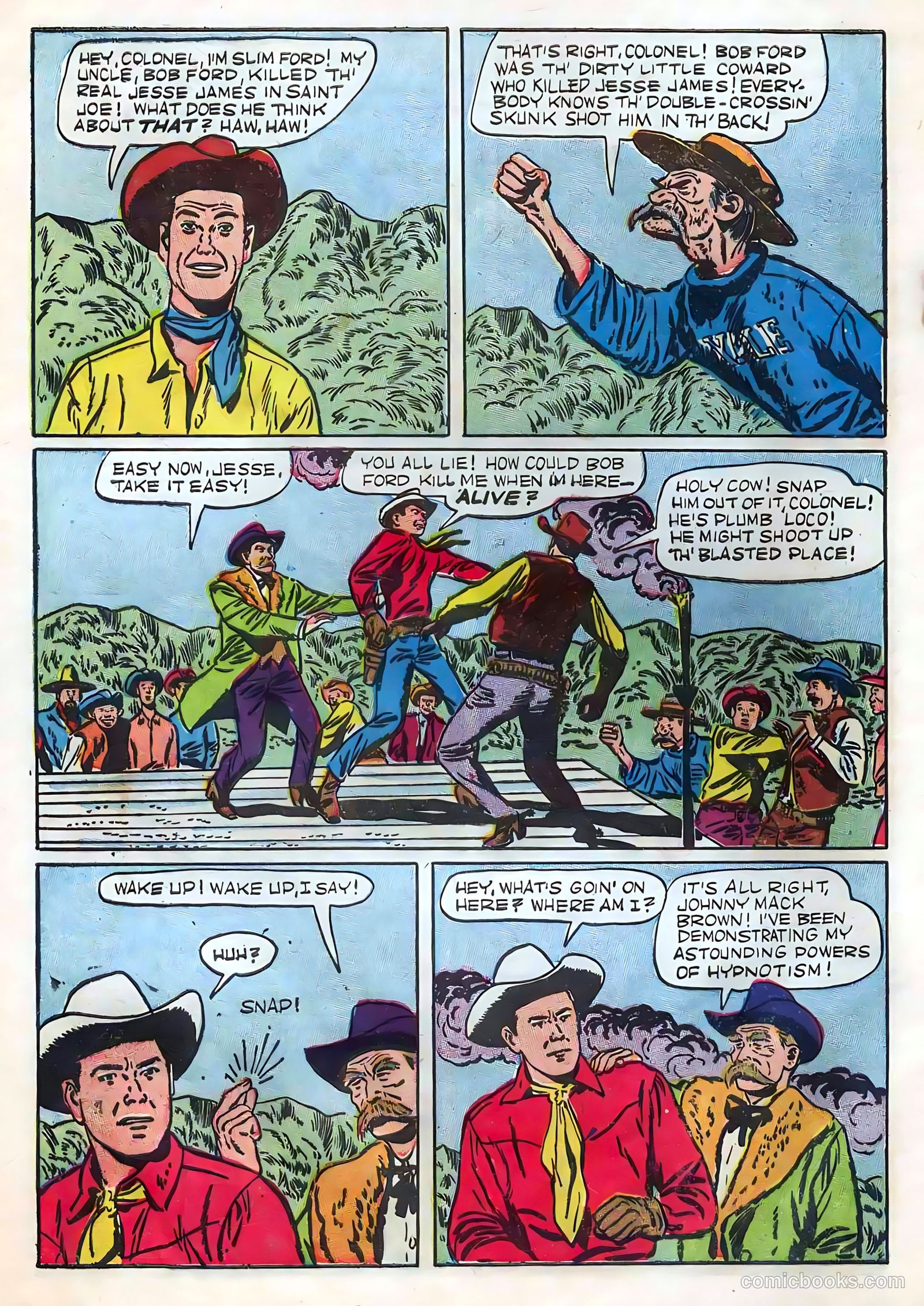 Johnny Mack Brown #6 — page 8 of 36