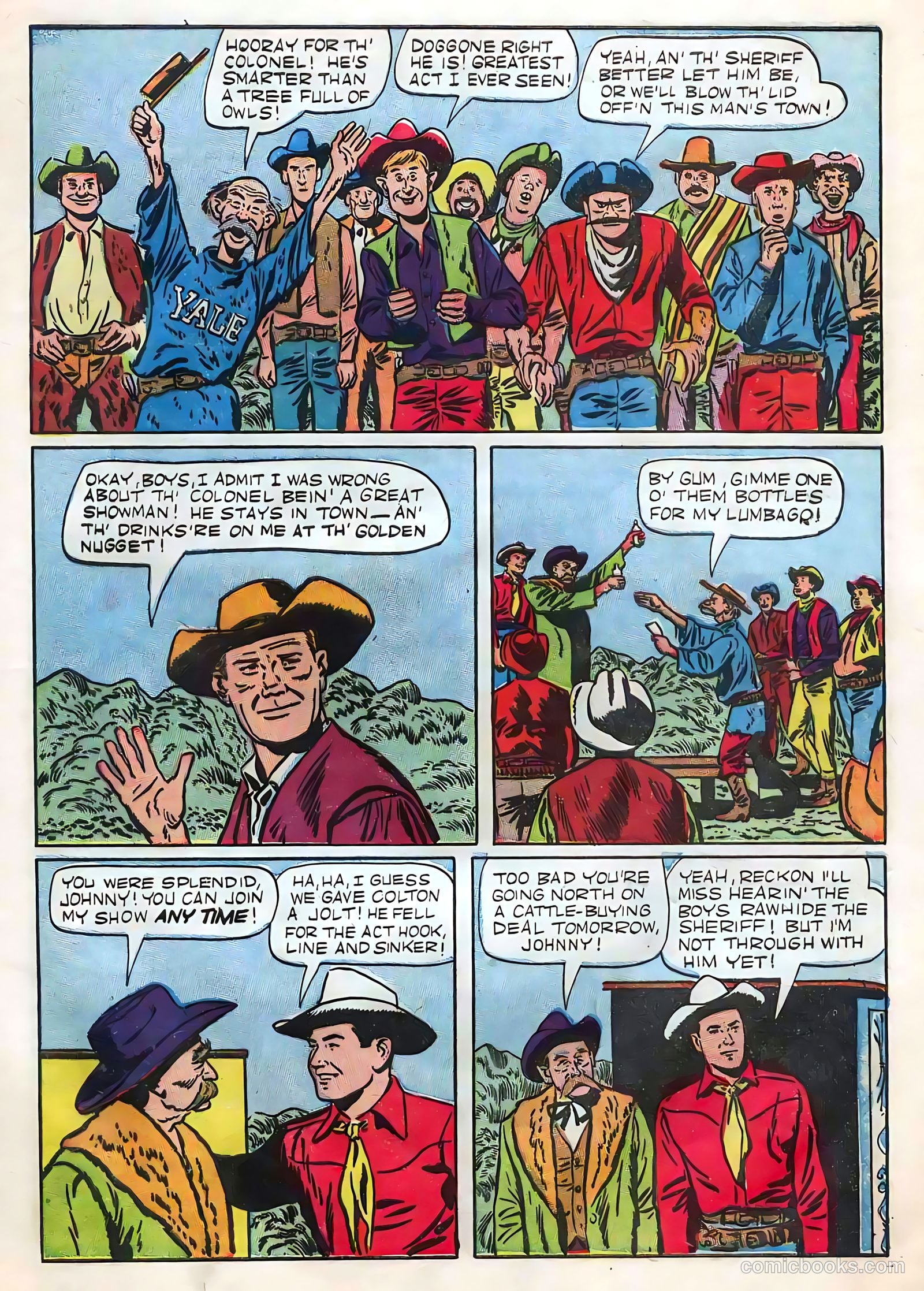 Johnny Mack Brown #6 — page 9 of 36