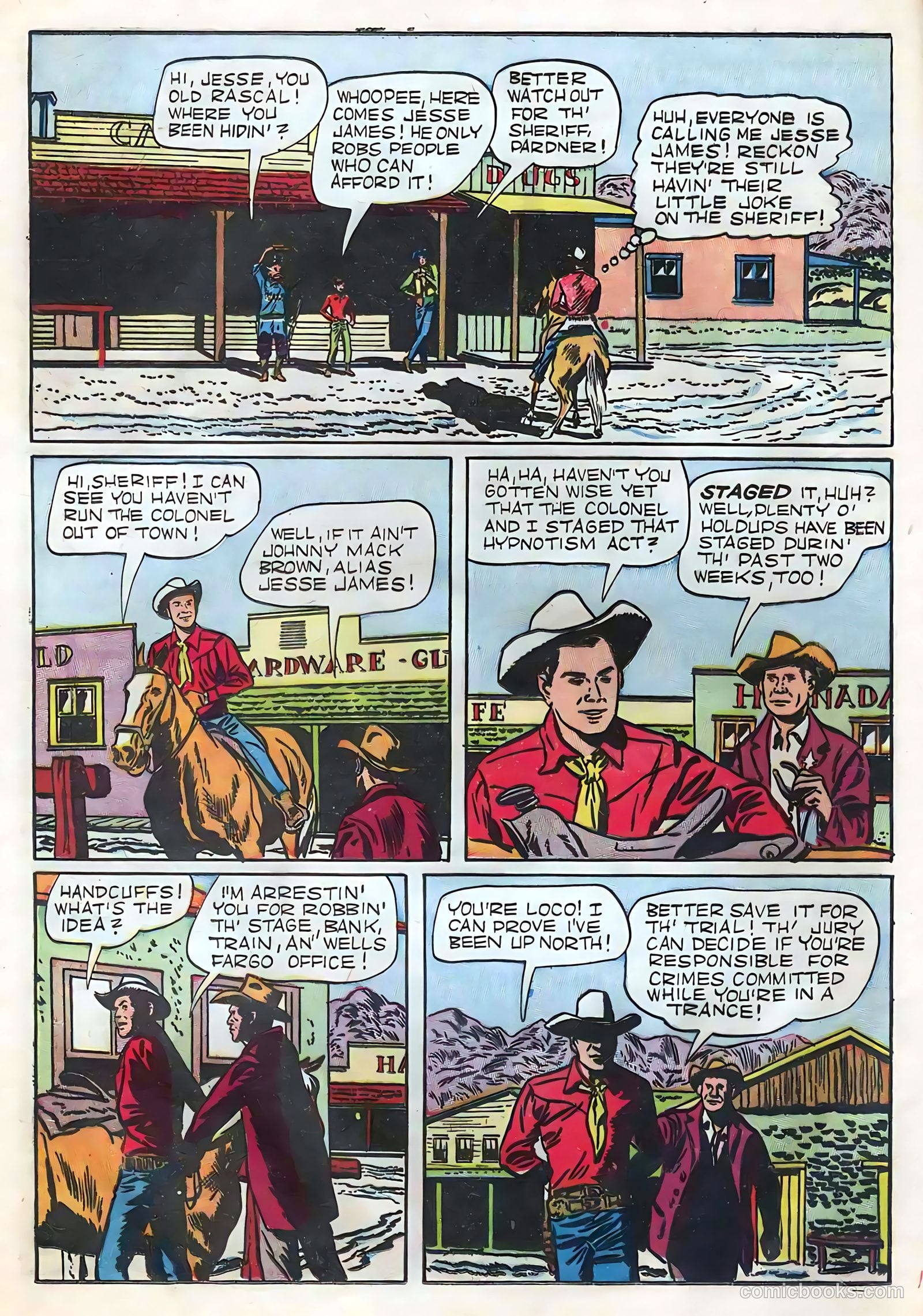 Johnny Mack Brown #6 — page 12 of 36