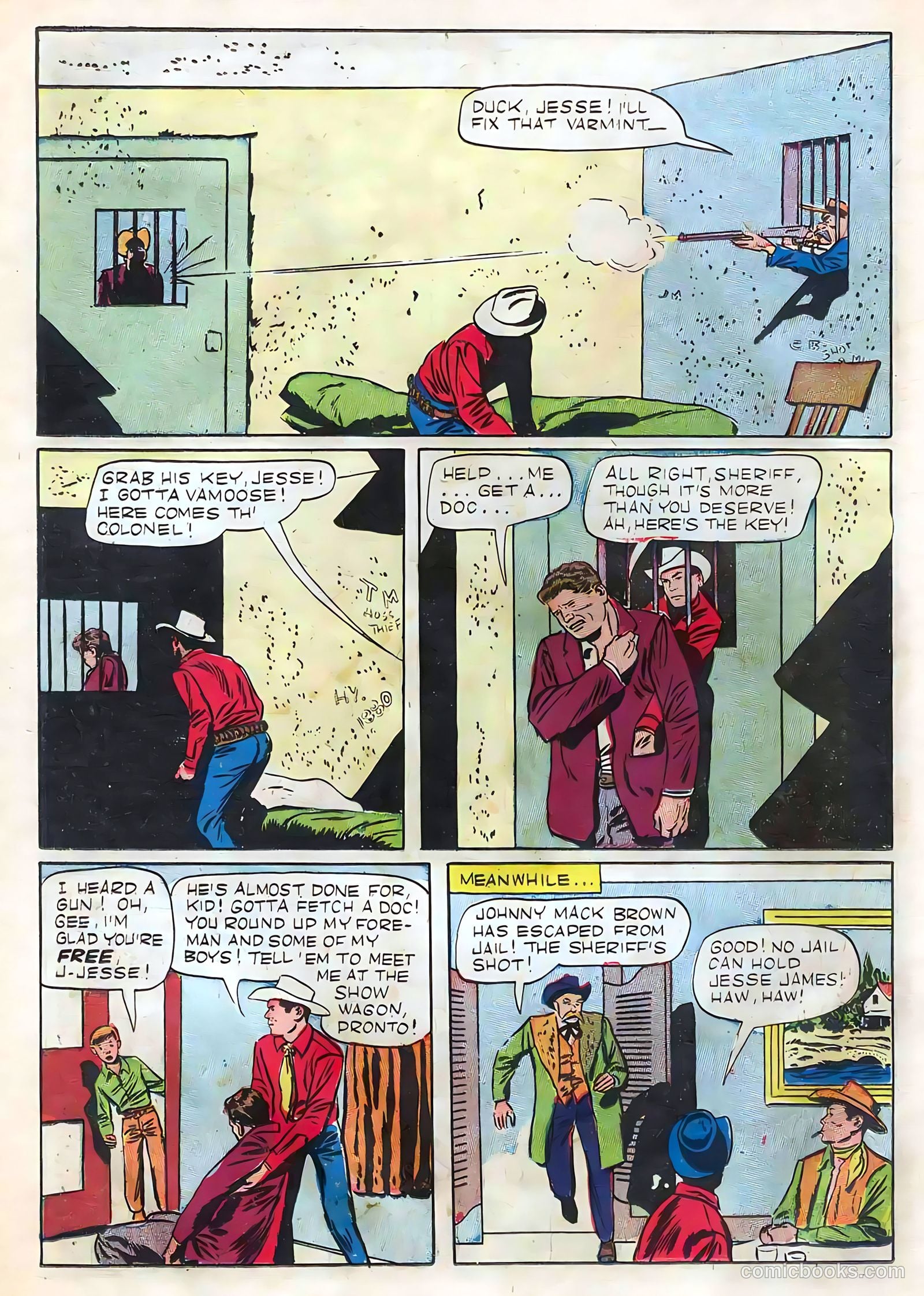 Johnny Mack Brown #6 — page 14 of 36