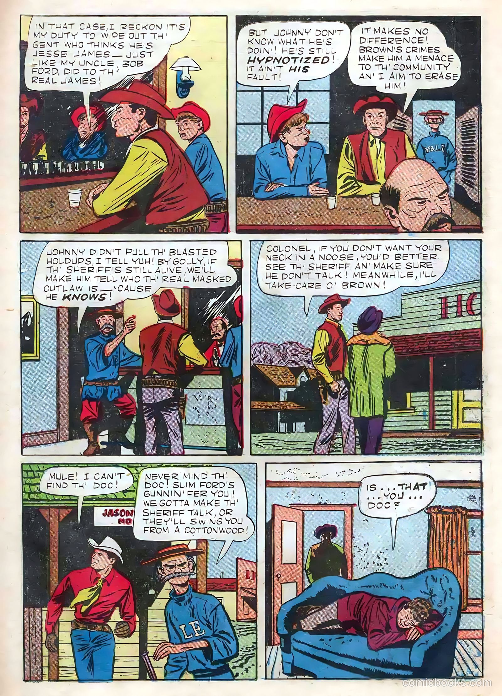 Johnny Mack Brown #6 — page 15 of 36