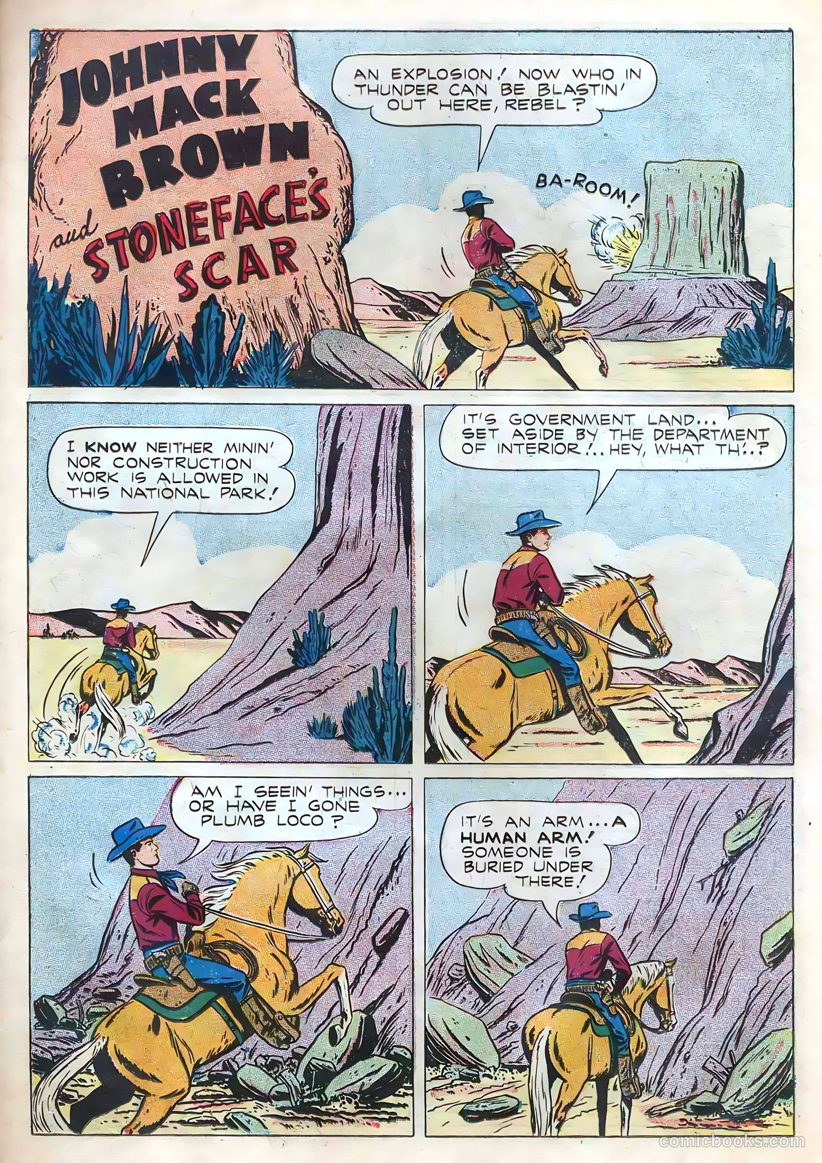 Johnny Mack Brown #6 — page 19 of 36