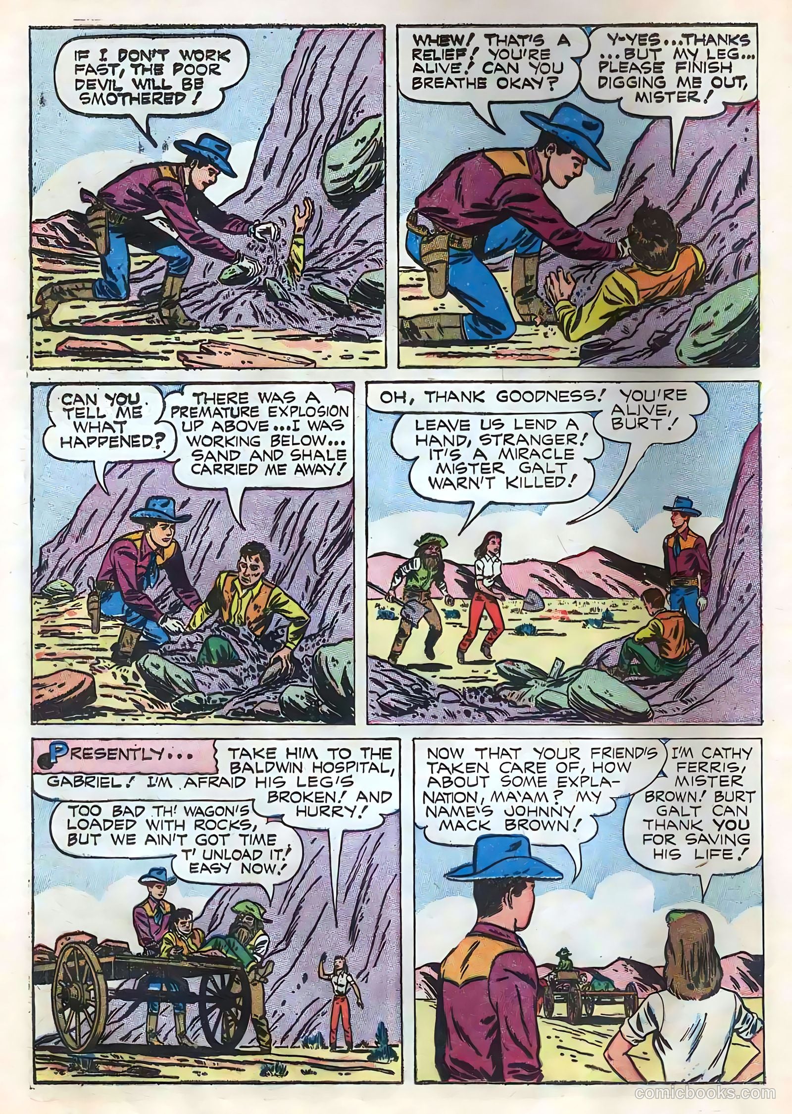 Johnny Mack Brown #6 — page 20 of 36