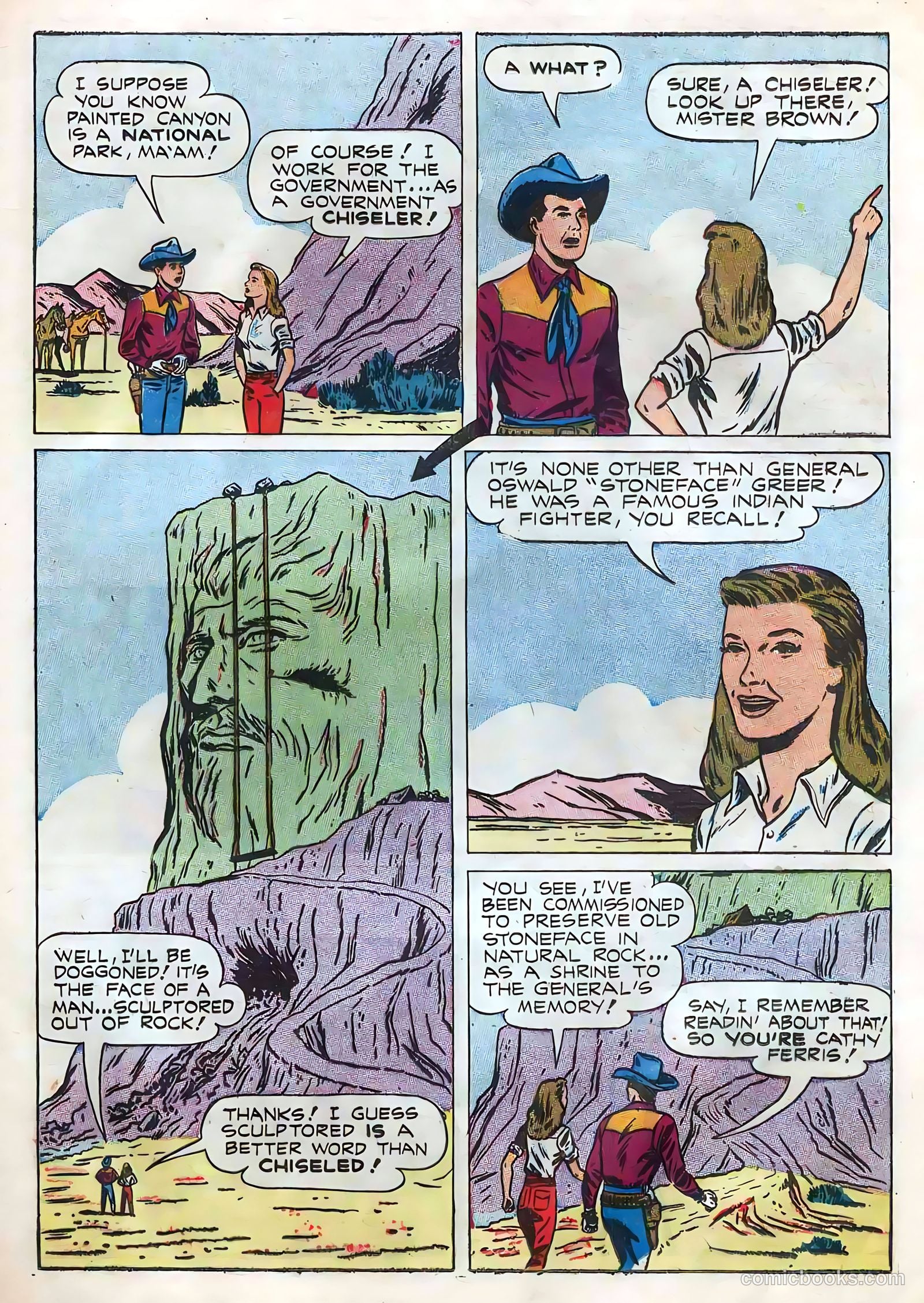 Johnny Mack Brown #6 — page 21 of 36
