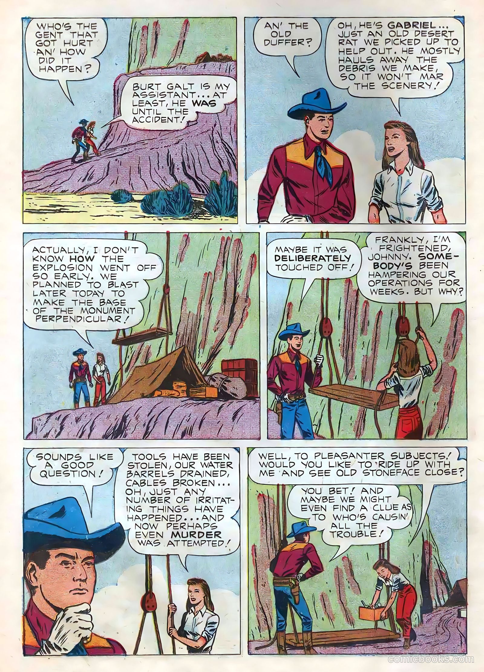 Johnny Mack Brown #6 — page 22 of 36