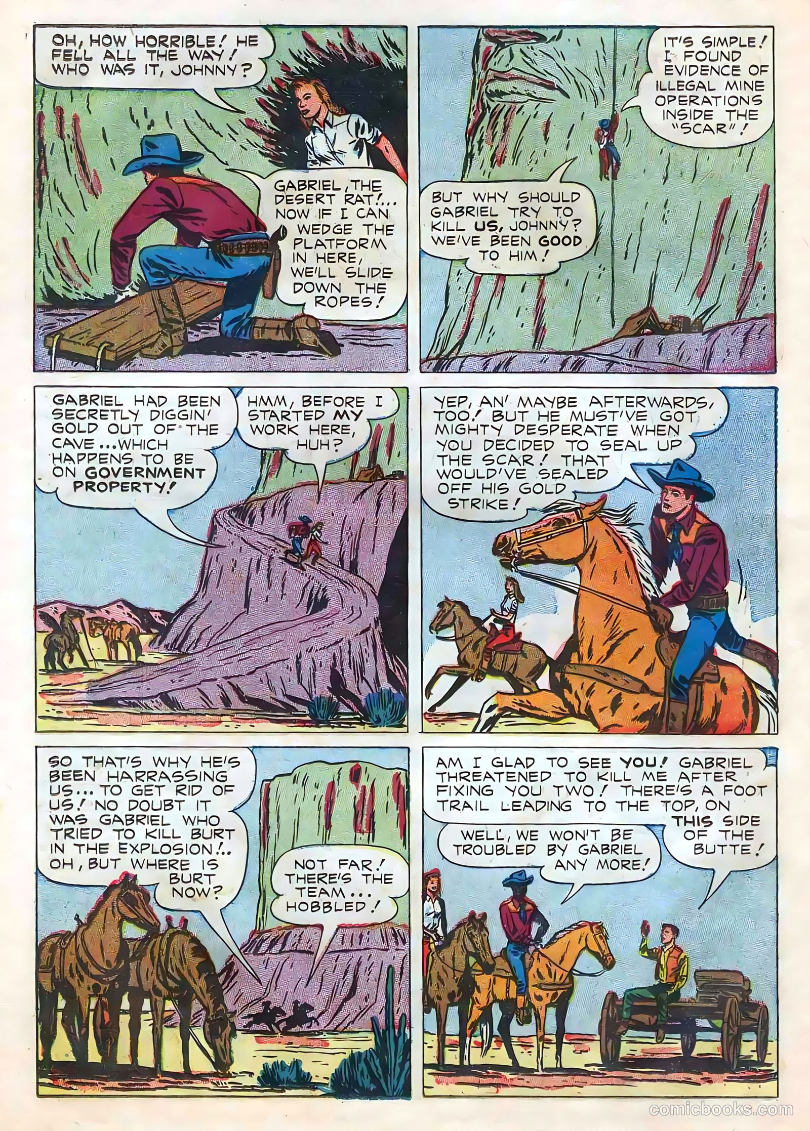 Johnny Mack Brown #6 — page 26 of 36