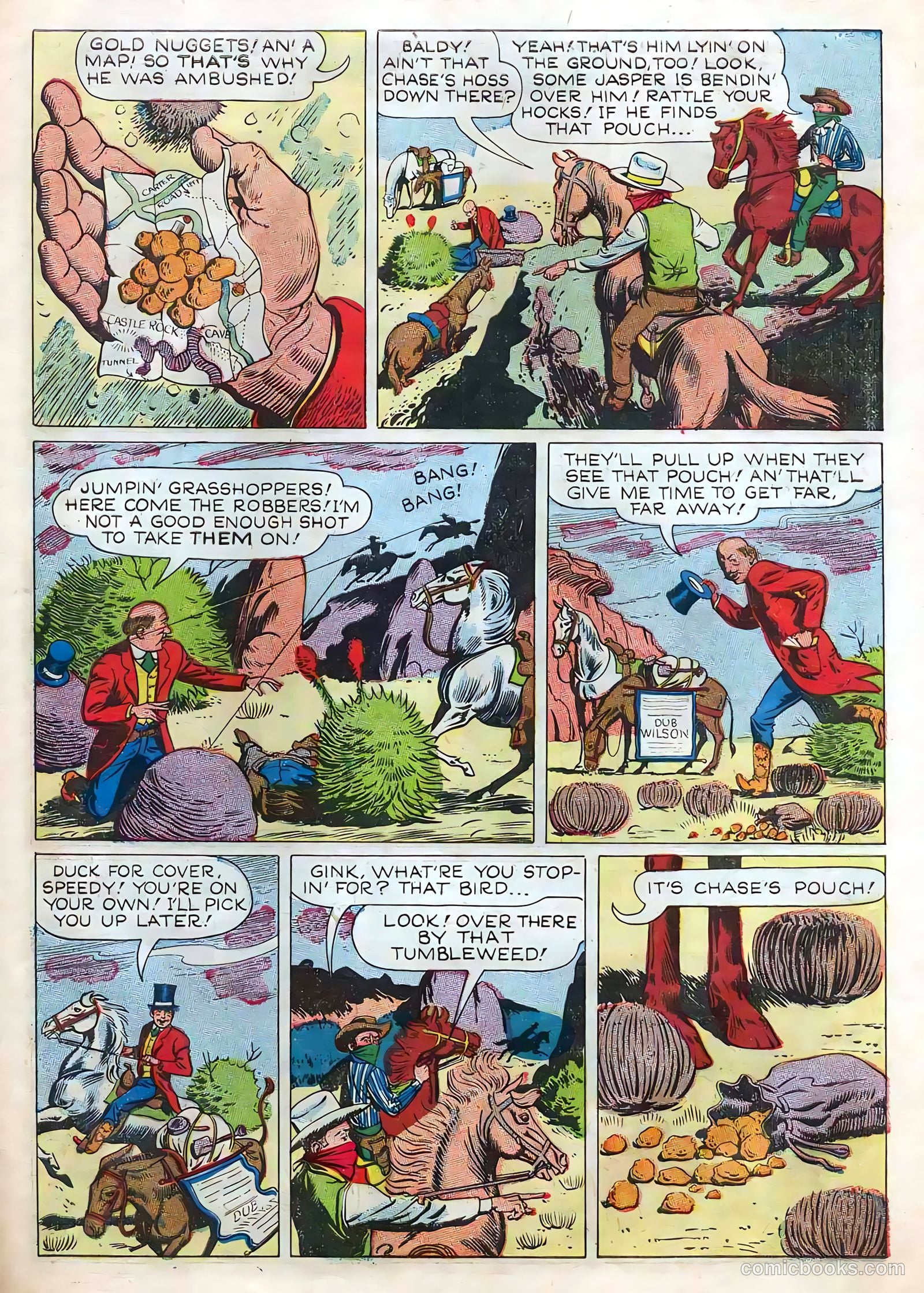 Johnny Mack Brown #6 — page 31 of 36
