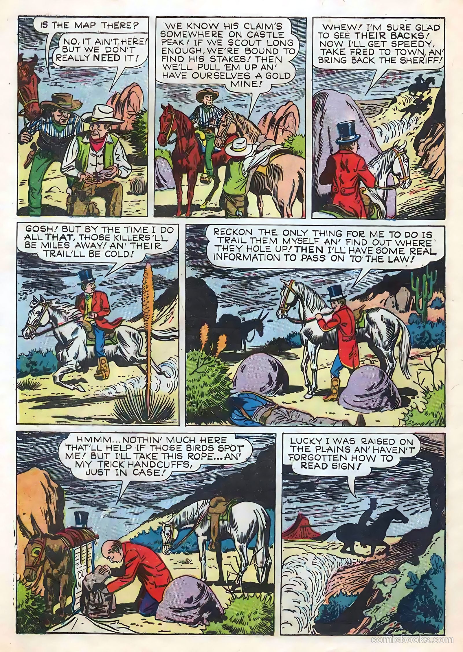 Johnny Mack Brown #6 — page 32 of 36