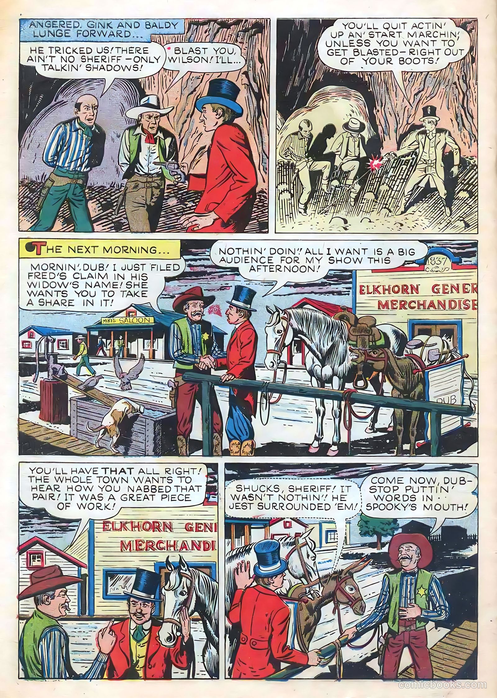 Johnny Mack Brown #6 — page 34 of 36