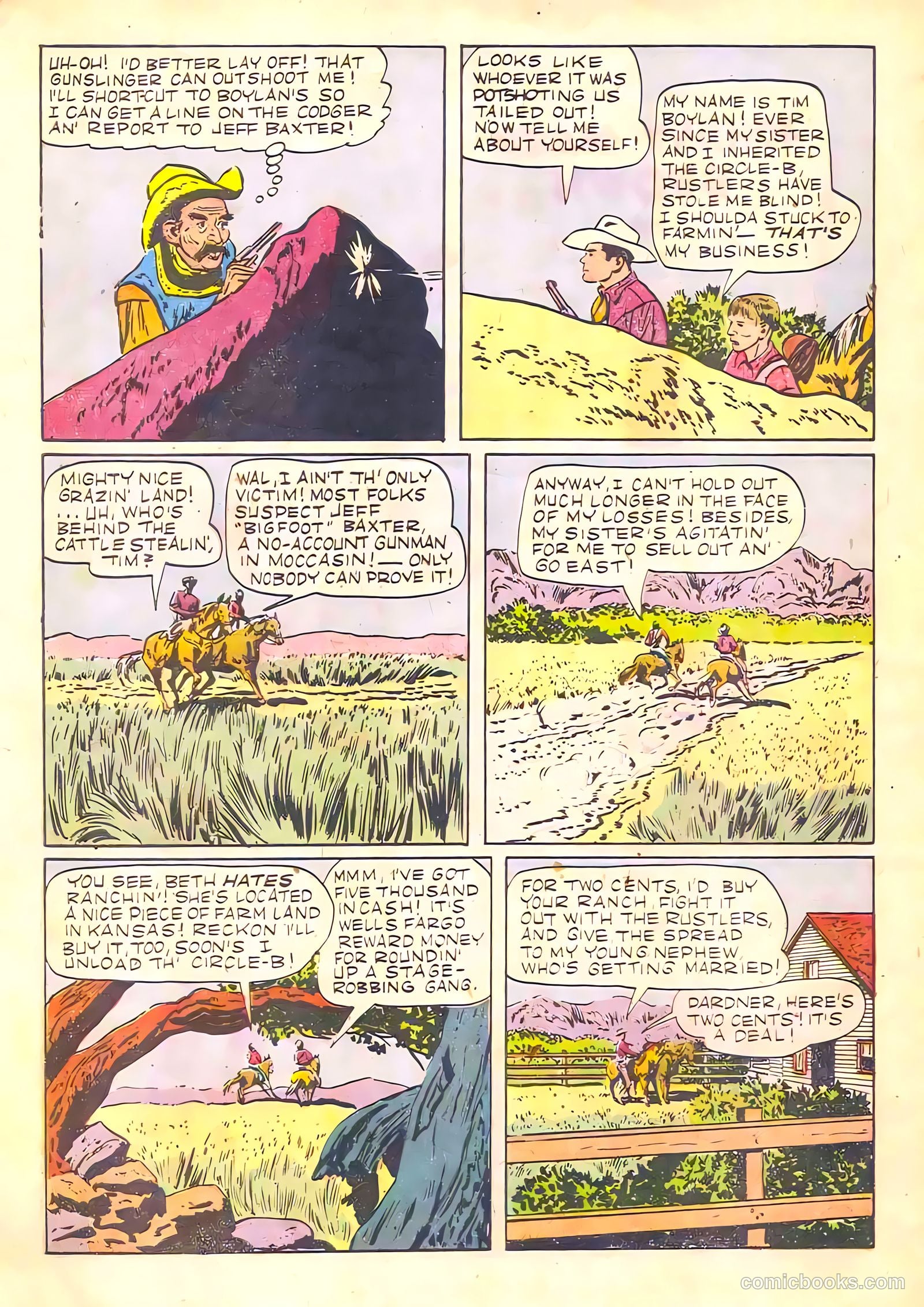 Johnny Mack Brown #7 — page 4 of 36