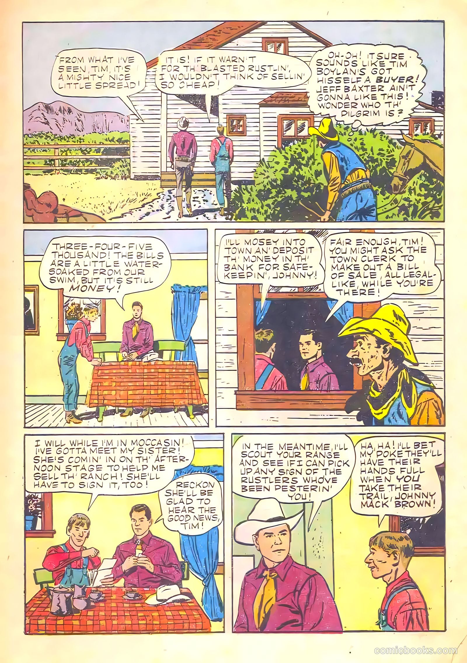 Johnny Mack Brown #7 — page 5 of 36