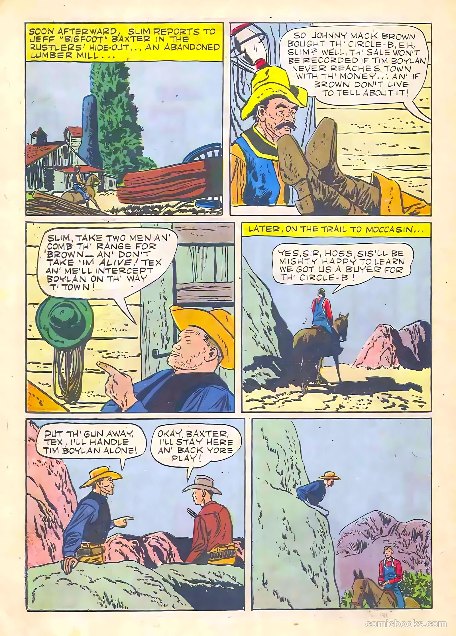 Johnny Mack Brown #7 — page 6 of 36