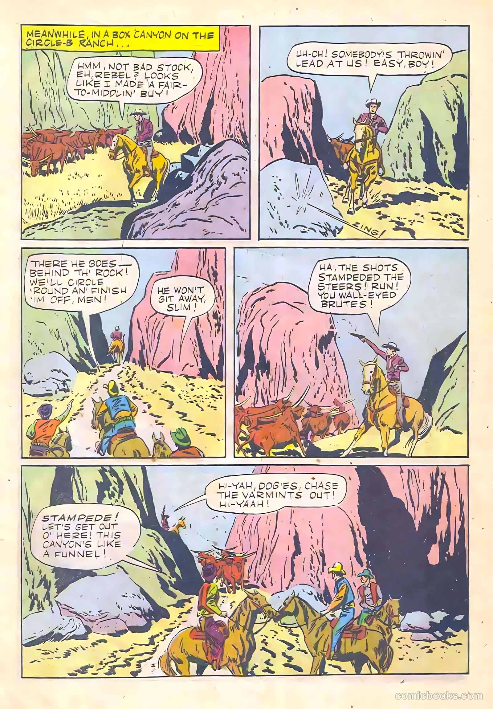 Johnny Mack Brown #7 — page 8 of 36