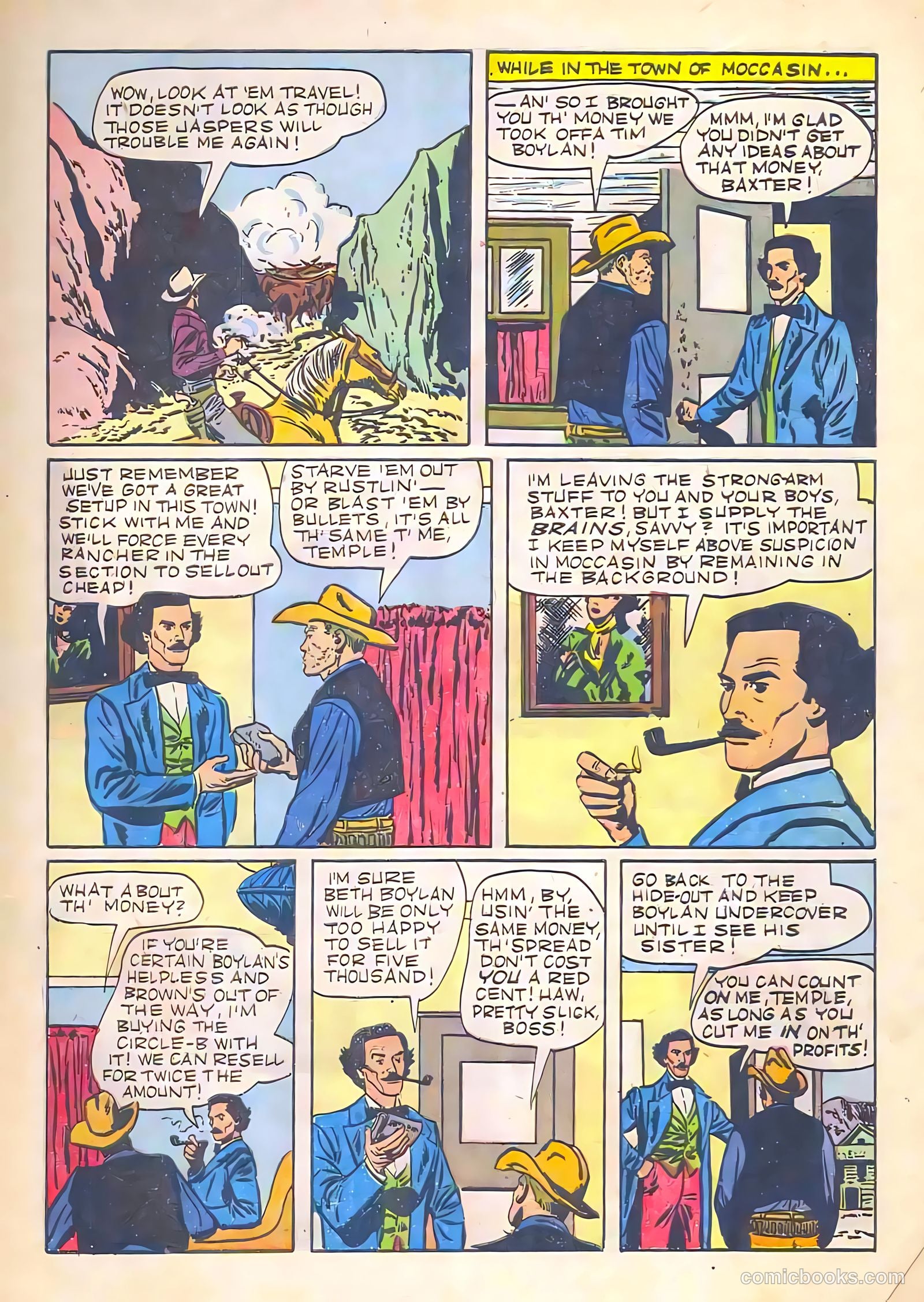 Johnny Mack Brown #7 — page 9 of 36