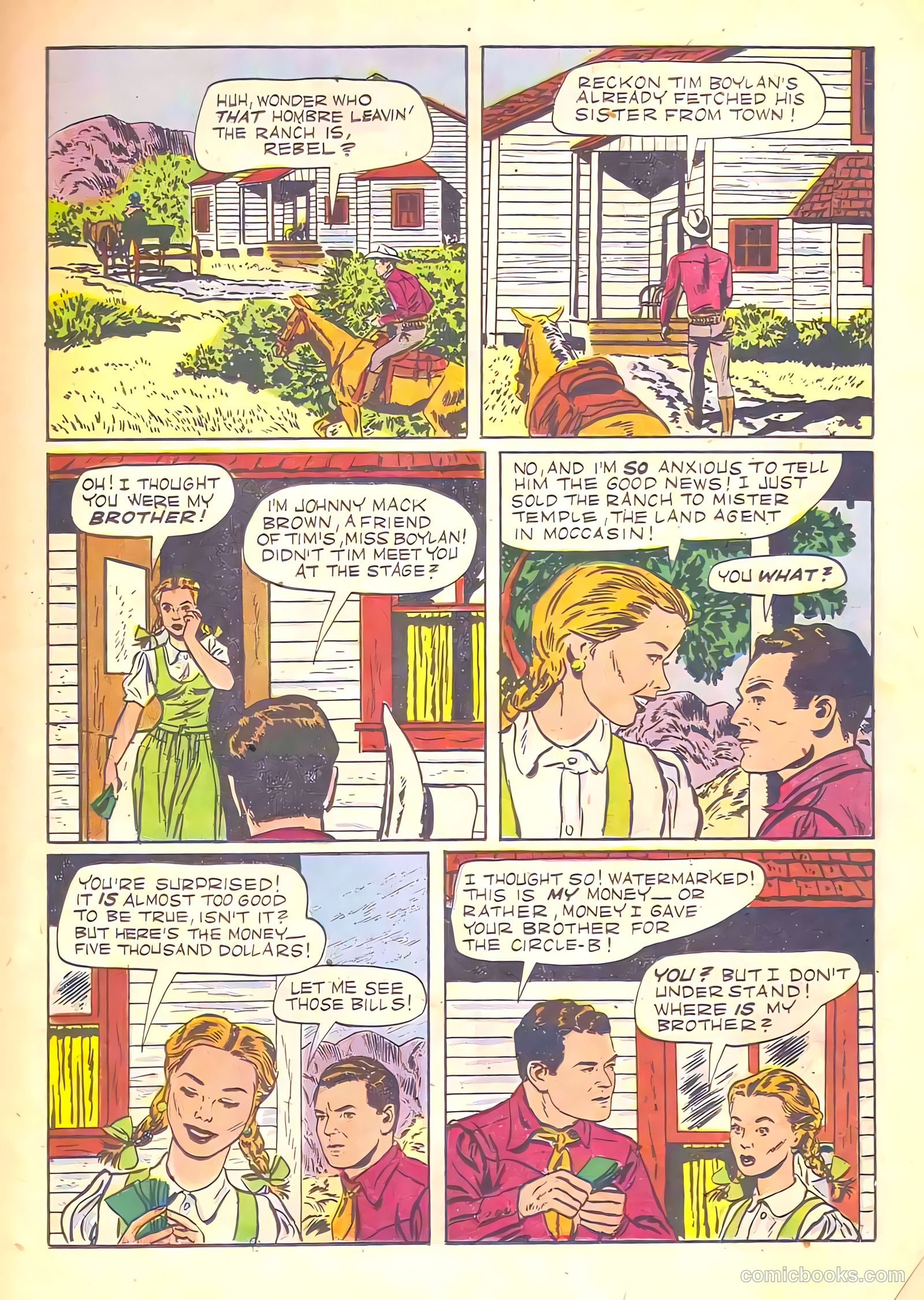 Johnny Mack Brown #7 — page 11 of 36