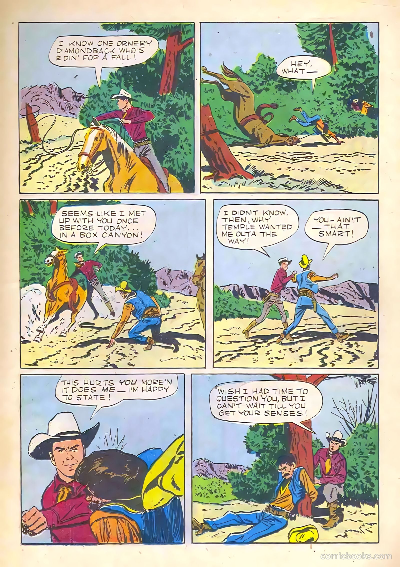 Johnny Mack Brown #7 — page 15 of 36