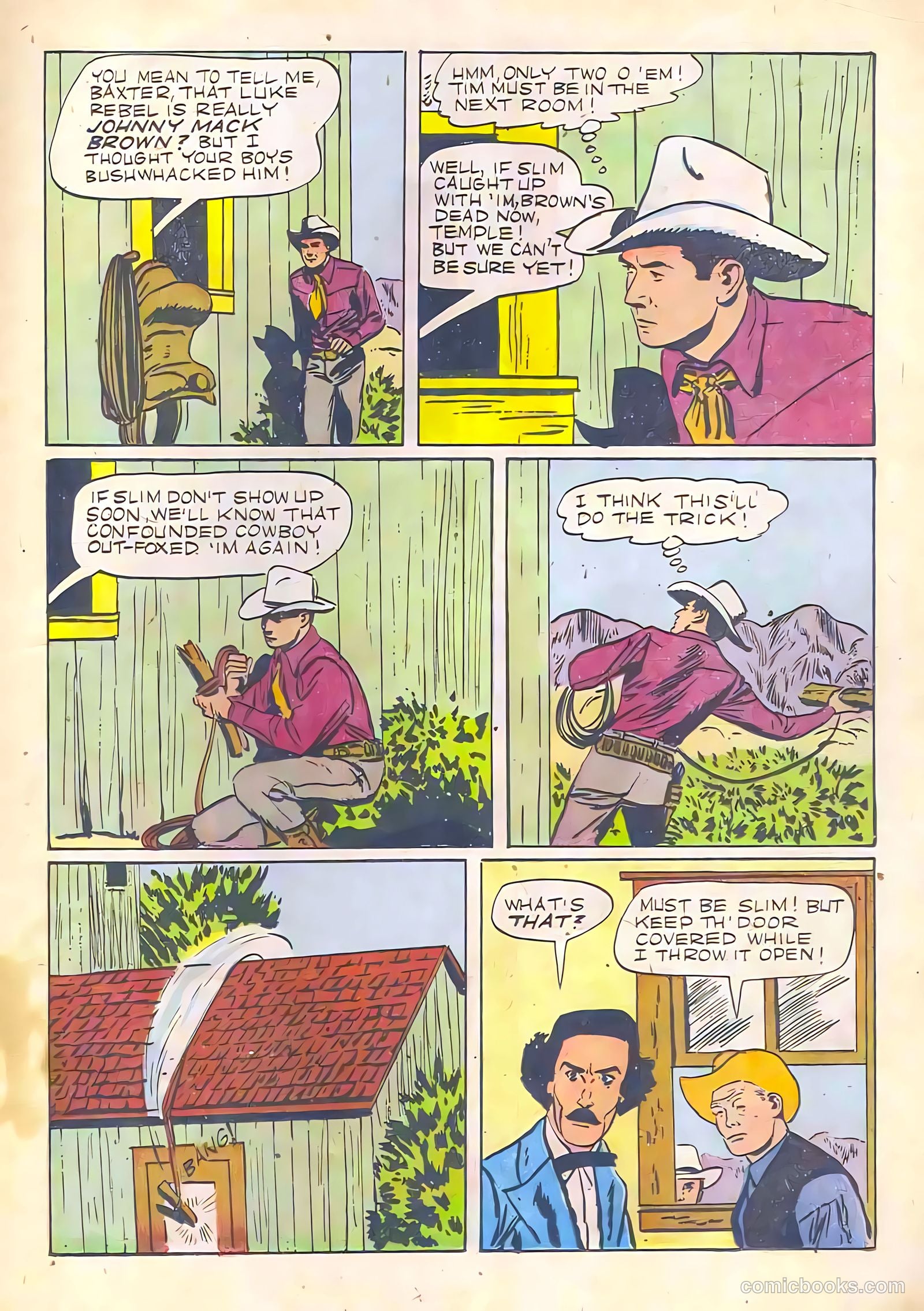 Johnny Mack Brown #7 — page 17 of 36