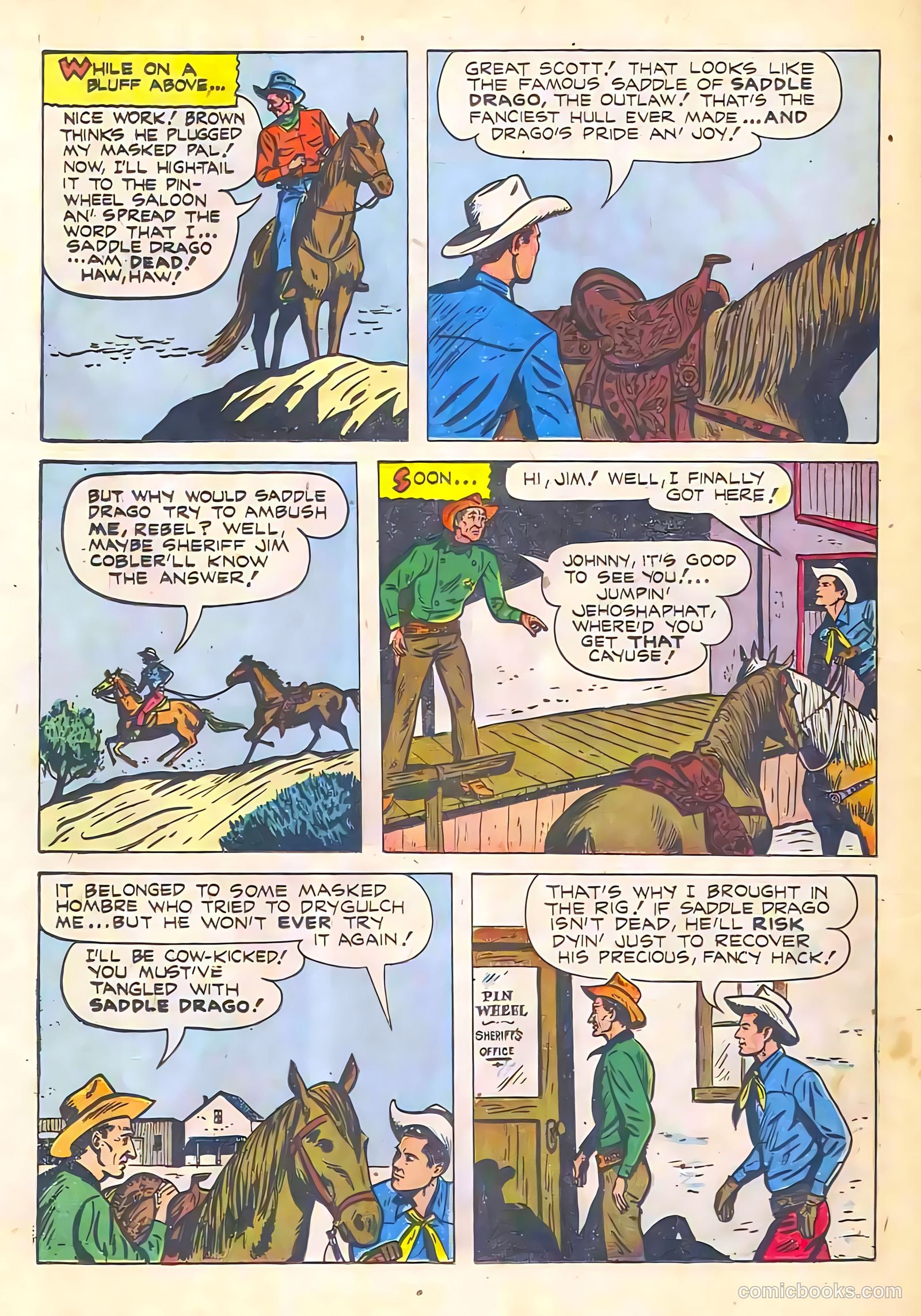 Johnny Mack Brown #7 — page 20 of 36