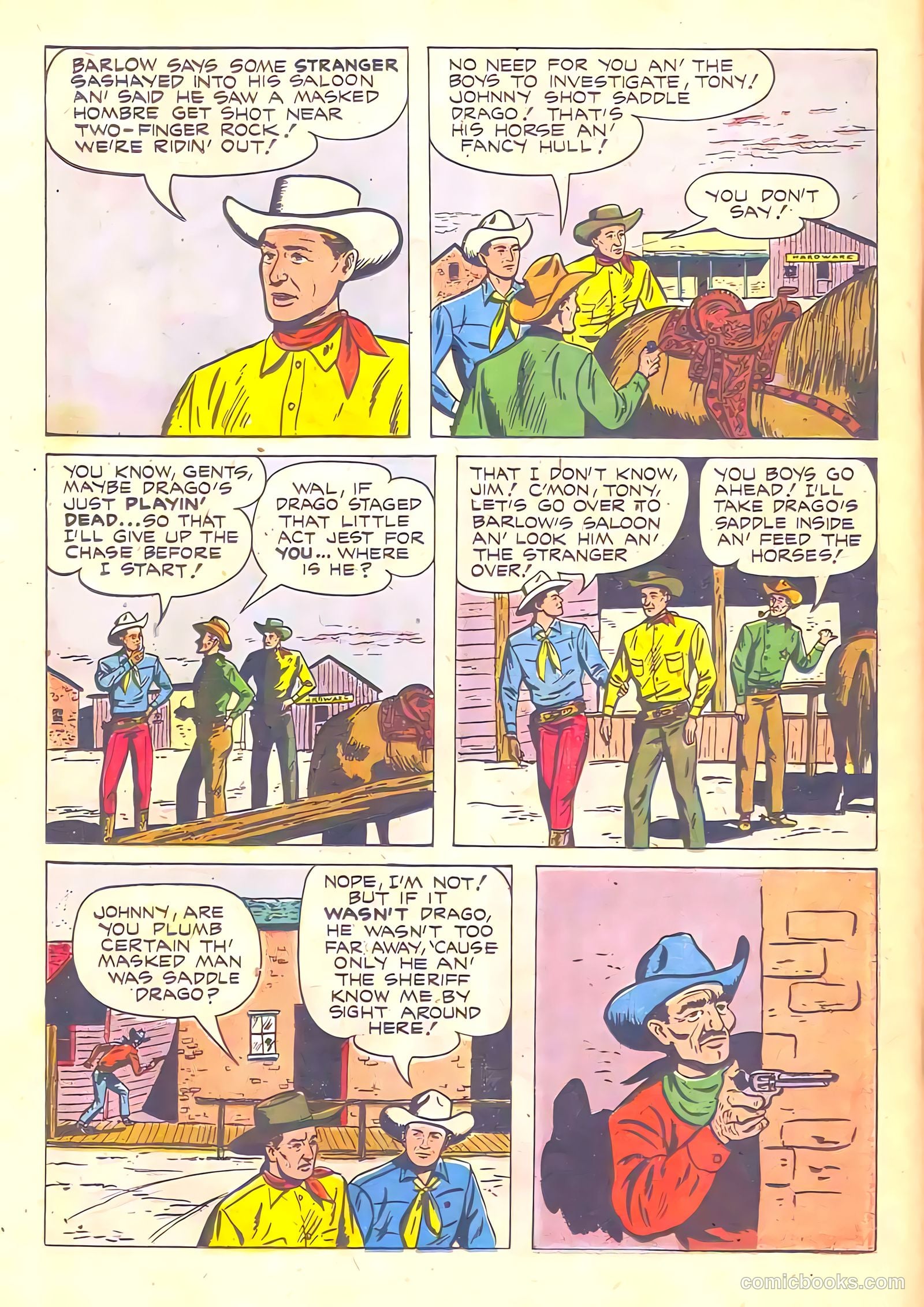 Johnny Mack Brown #7 — page 22 of 36
