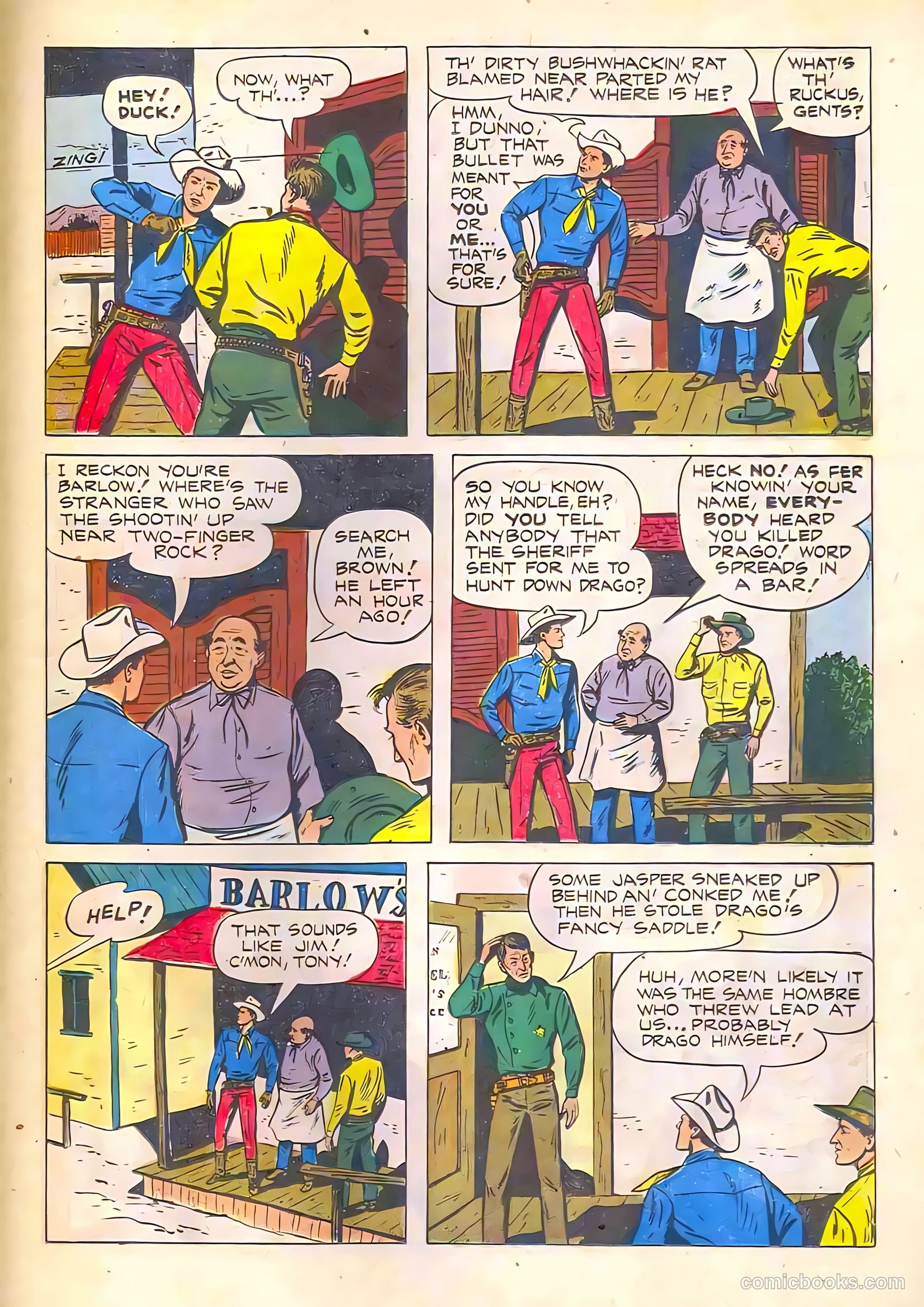 Johnny Mack Brown #7 — page 23 of 36