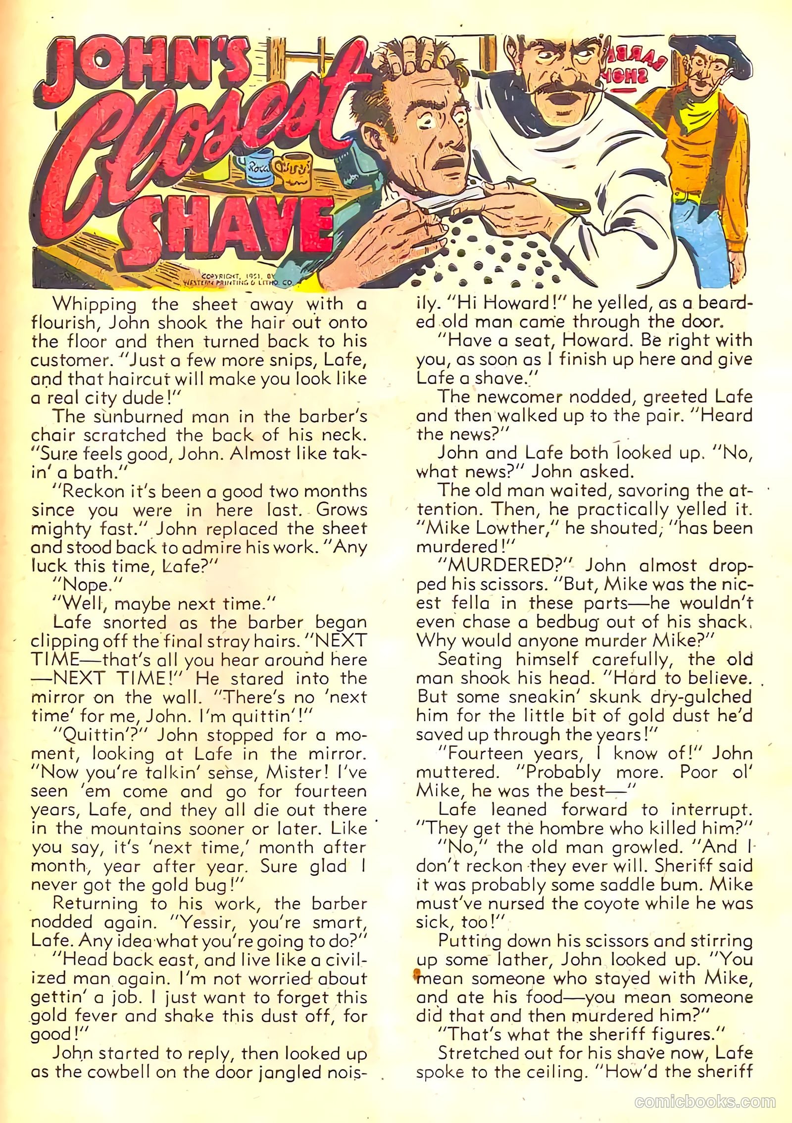 Johnny Mack Brown #7 — page 27 of 36