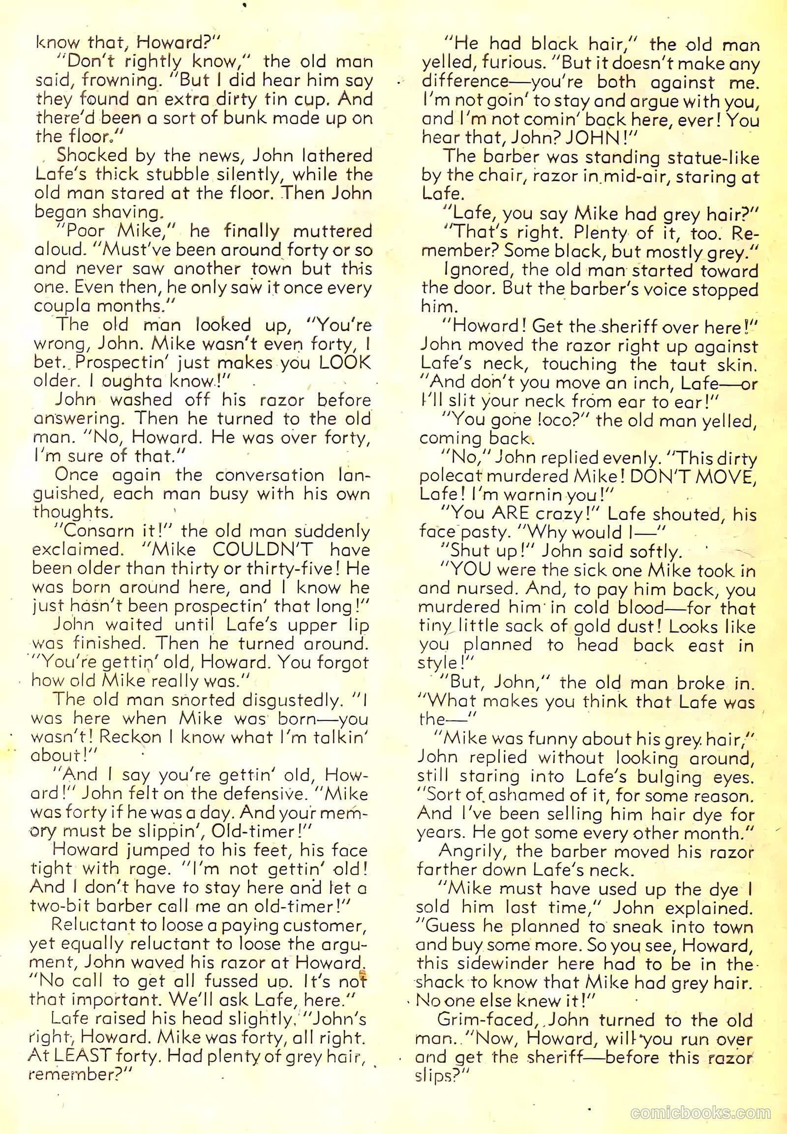 Johnny Mack Brown #7 — page 28 of 36
