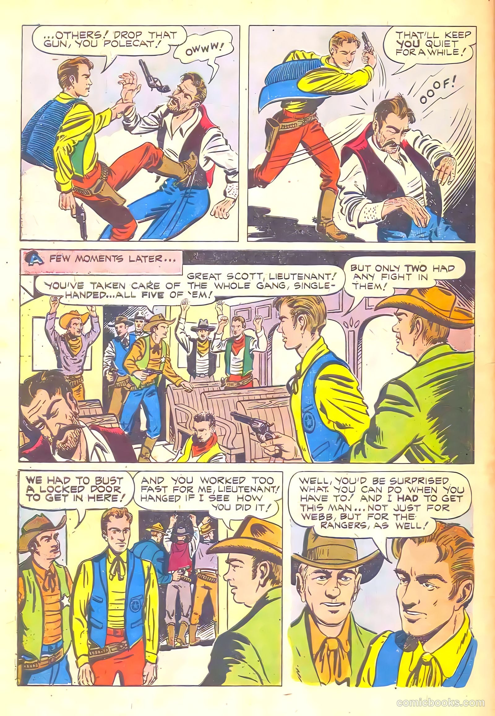Johnny Mack Brown #7 — page 34 of 36