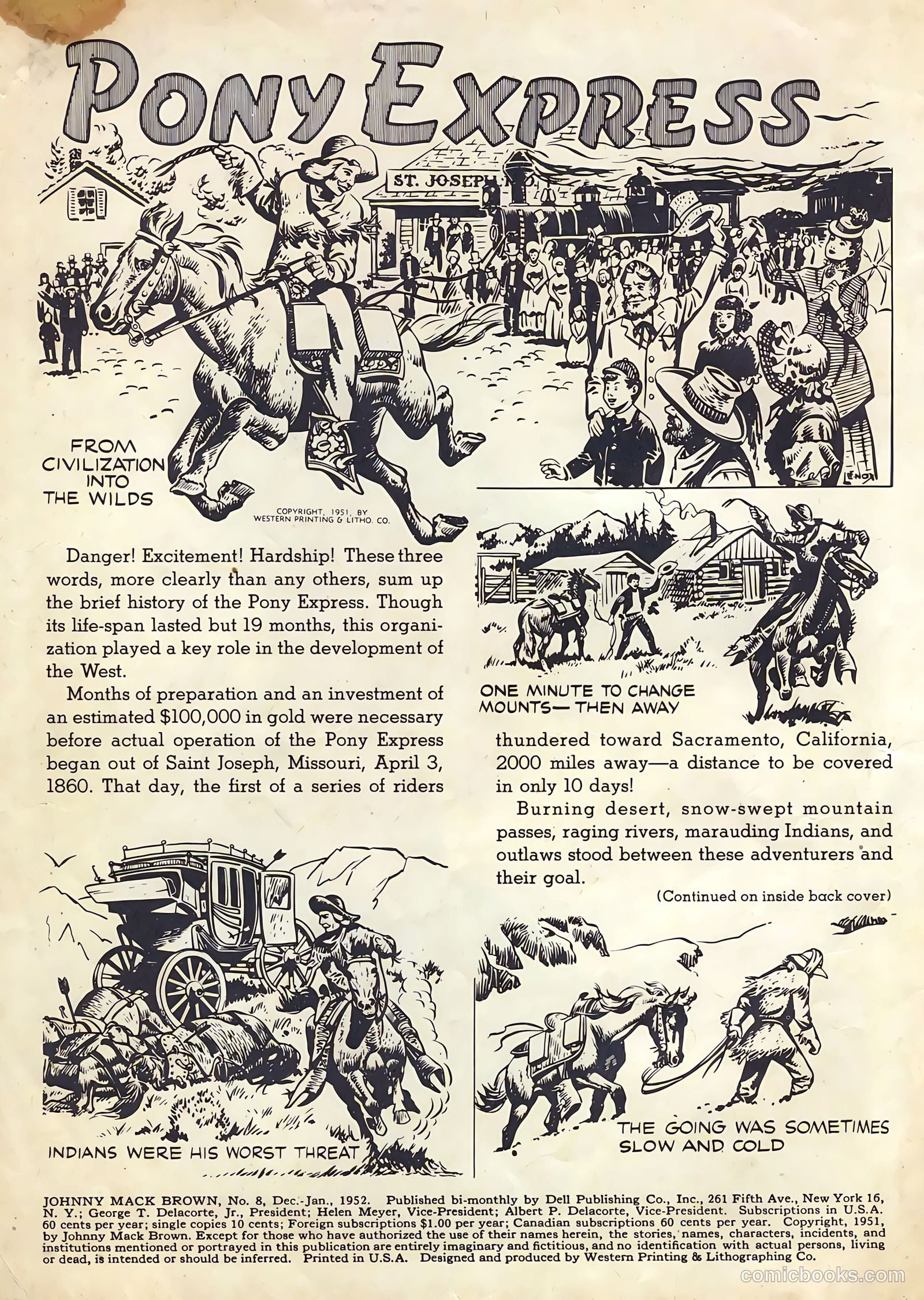 Johnny Mack Brown #8 — page 2 of 36