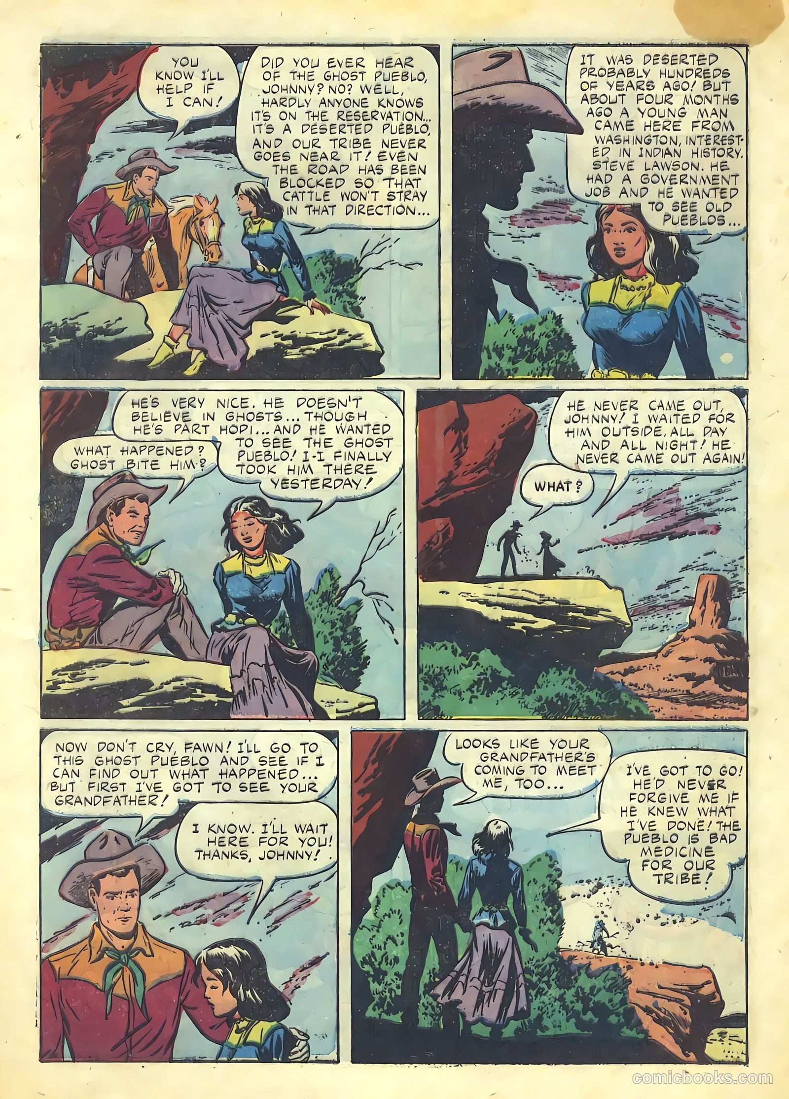 Johnny Mack Brown #8 — page 5 of 36