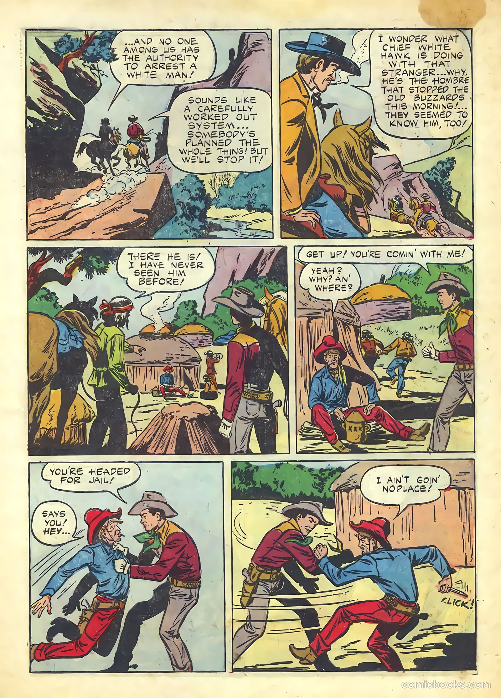 Johnny Mack Brown #8 — page 7 of 36