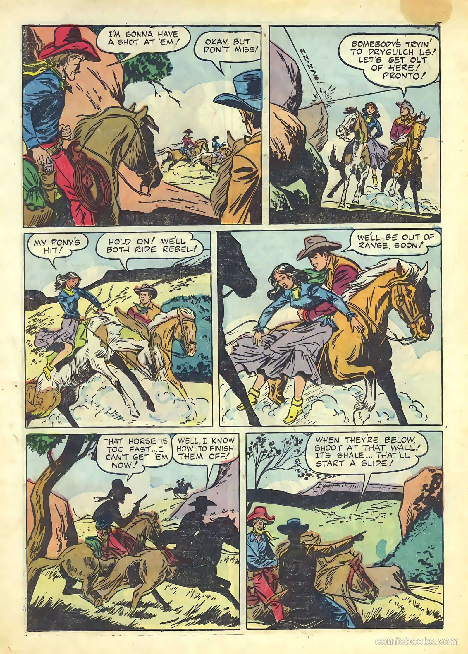 Johnny Mack Brown #8 — page 11 of 36