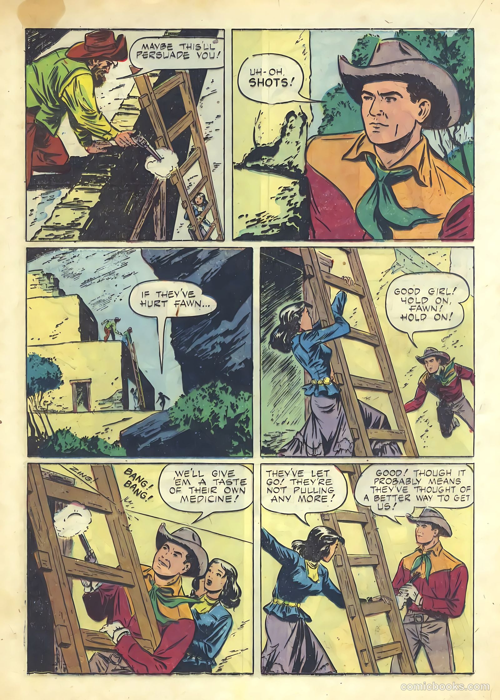 Johnny Mack Brown #8 — page 16 of 36