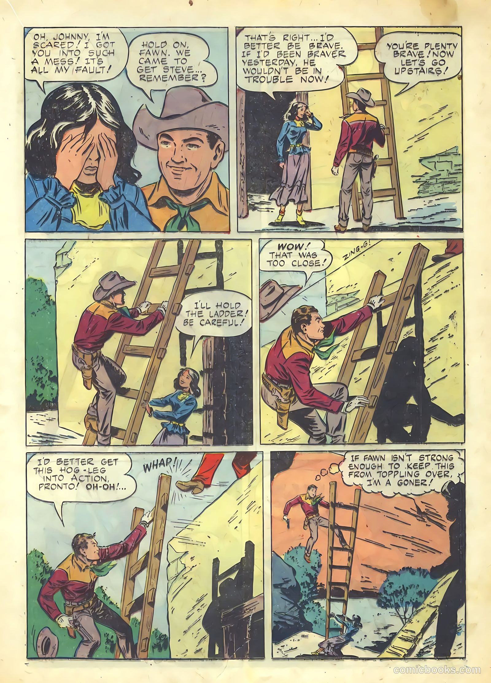 Johnny Mack Brown #8 — page 17 of 36