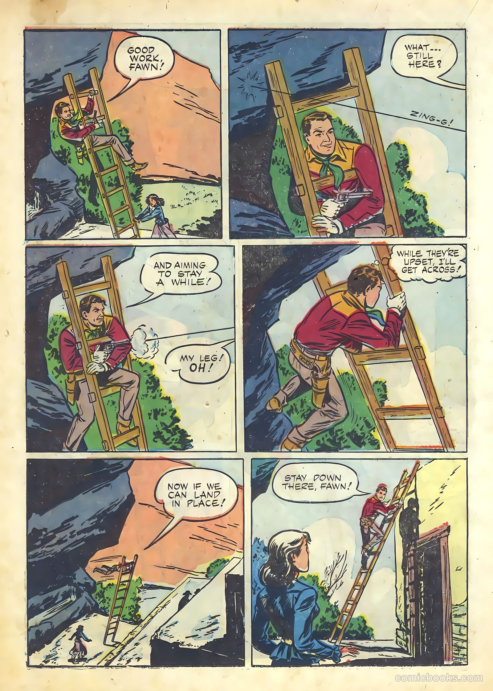 Johnny Mack Brown #8 — page 18 of 36