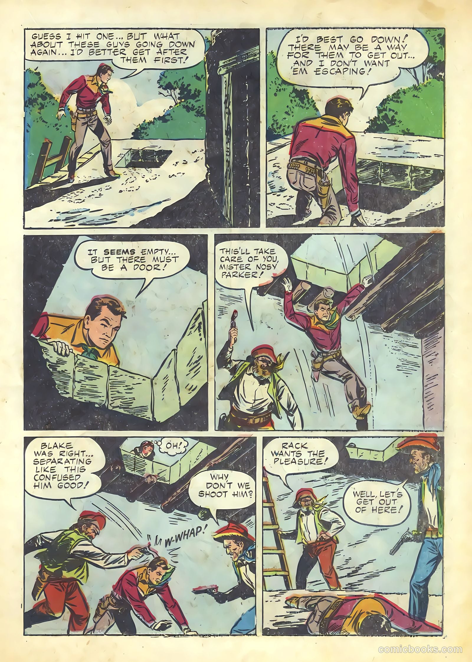 Johnny Mack Brown #8 — page 19 of 36