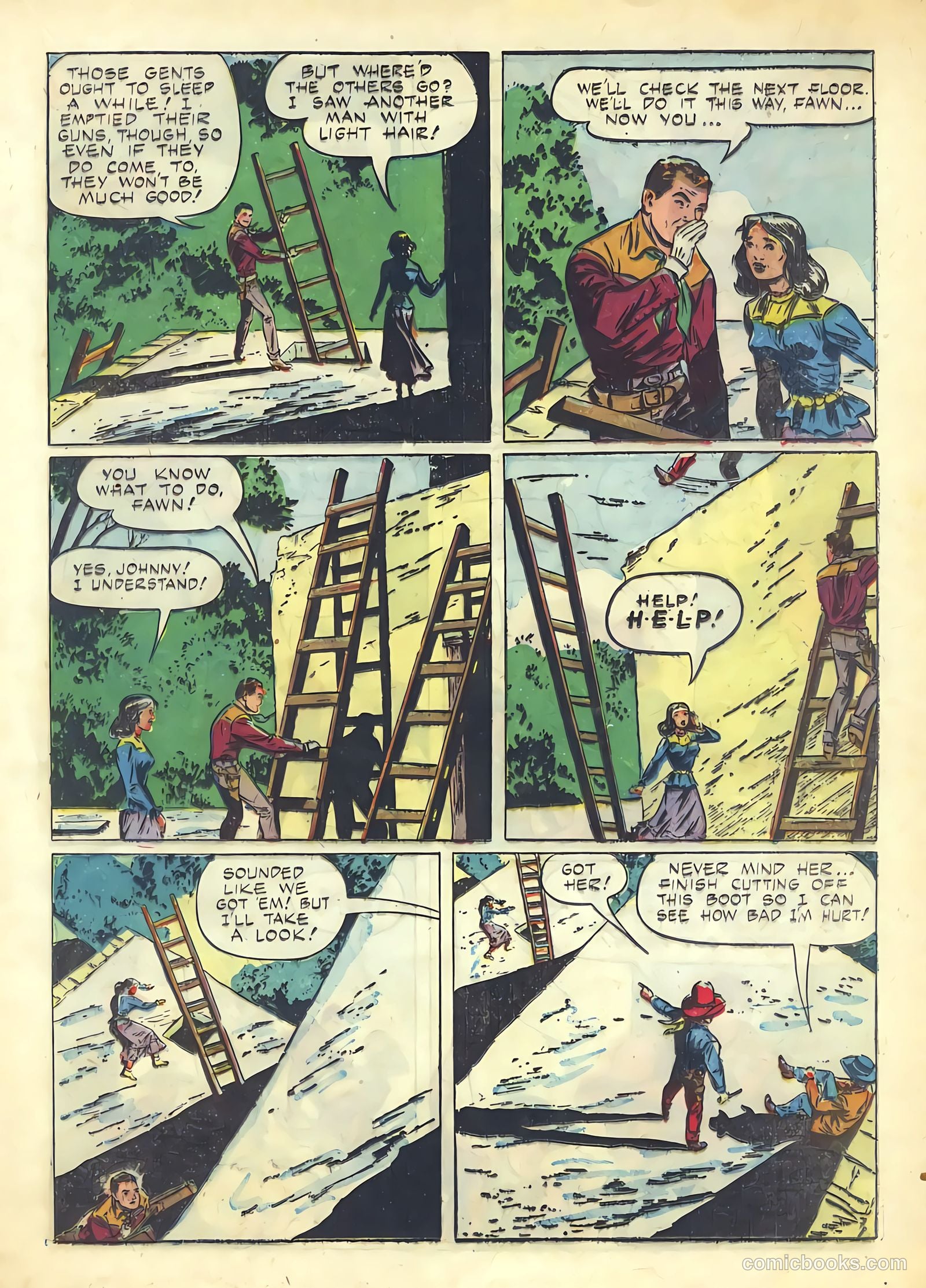 Johnny Mack Brown #8 — page 21 of 36
