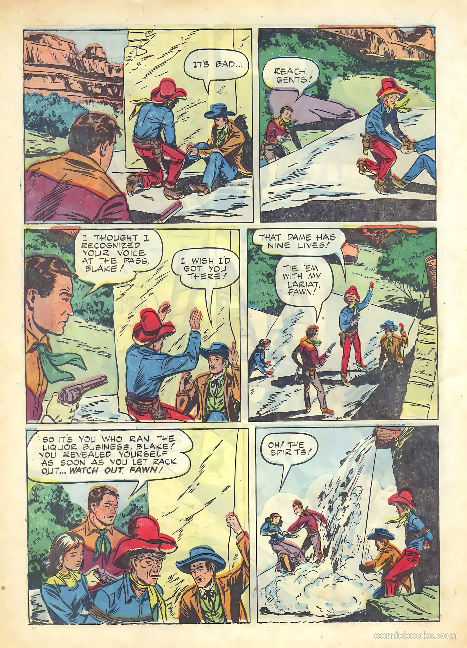 Johnny Mack Brown #8 — page 22 of 36