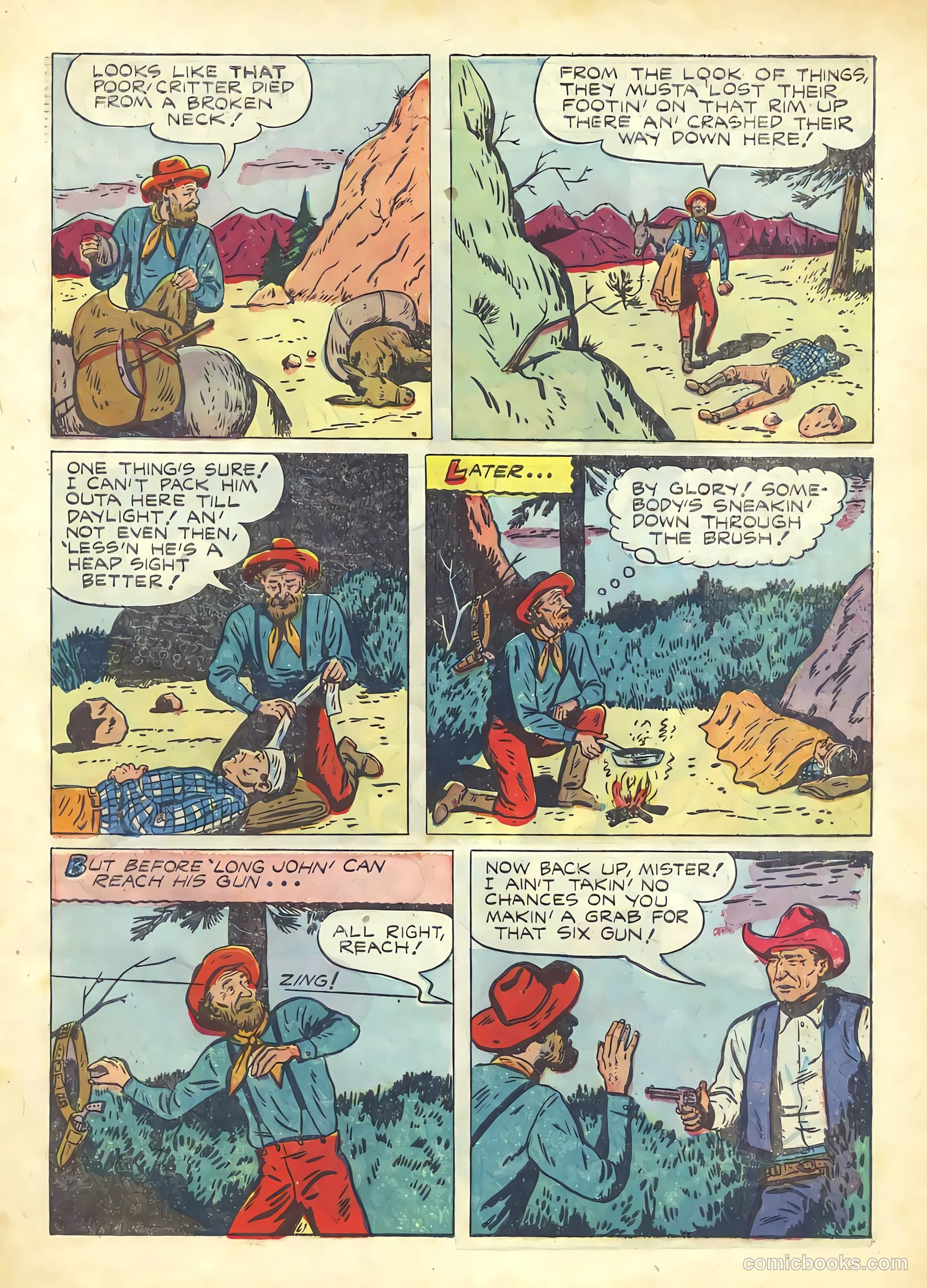 Johnny Mack Brown #8 — page 31 of 36