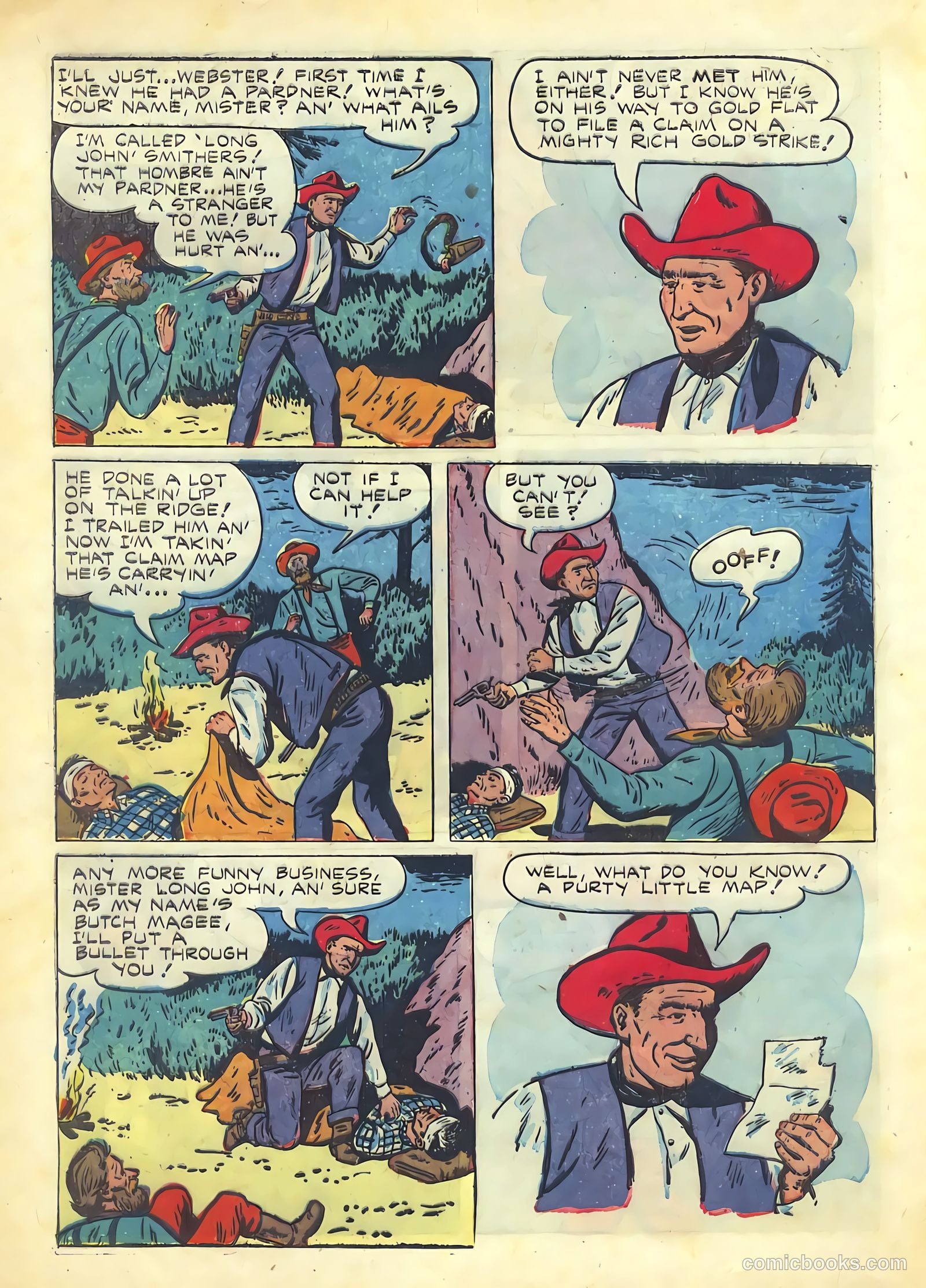 Johnny Mack Brown #8 — page 32 of 36