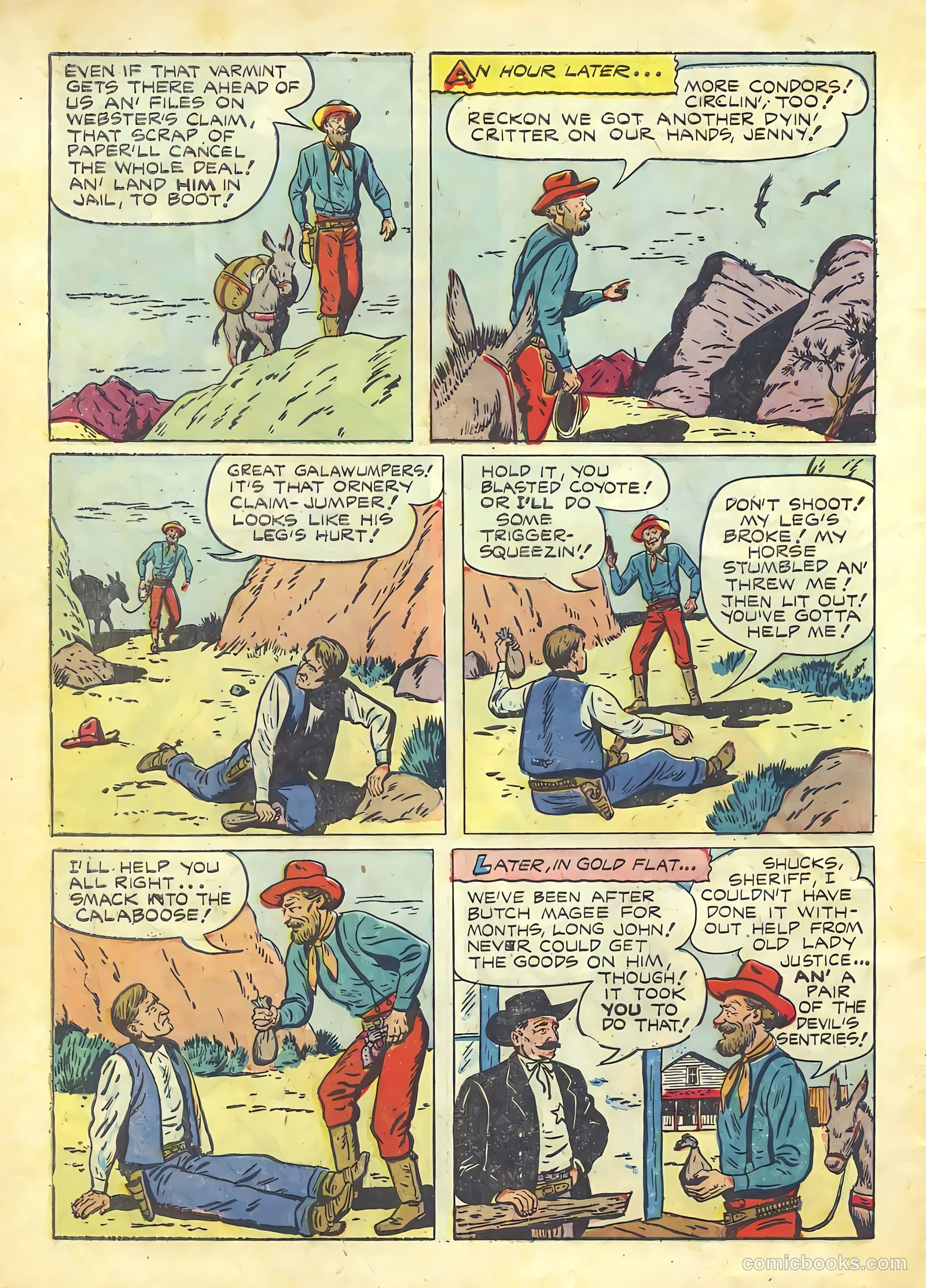 Johnny Mack Brown #8 — page 34 of 36