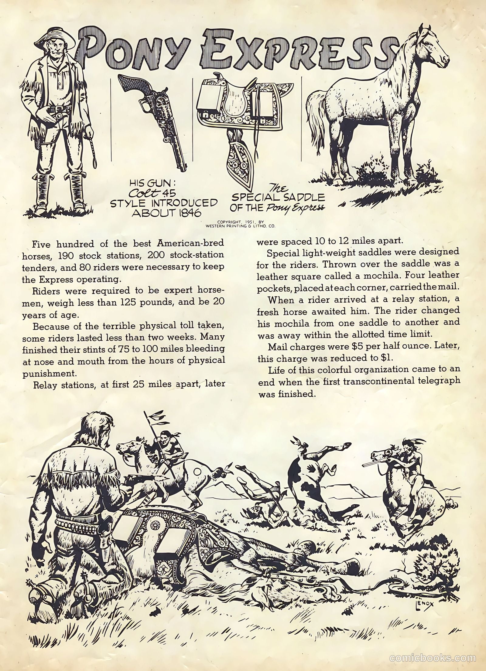 Johnny Mack Brown #8 — page 35 of 36